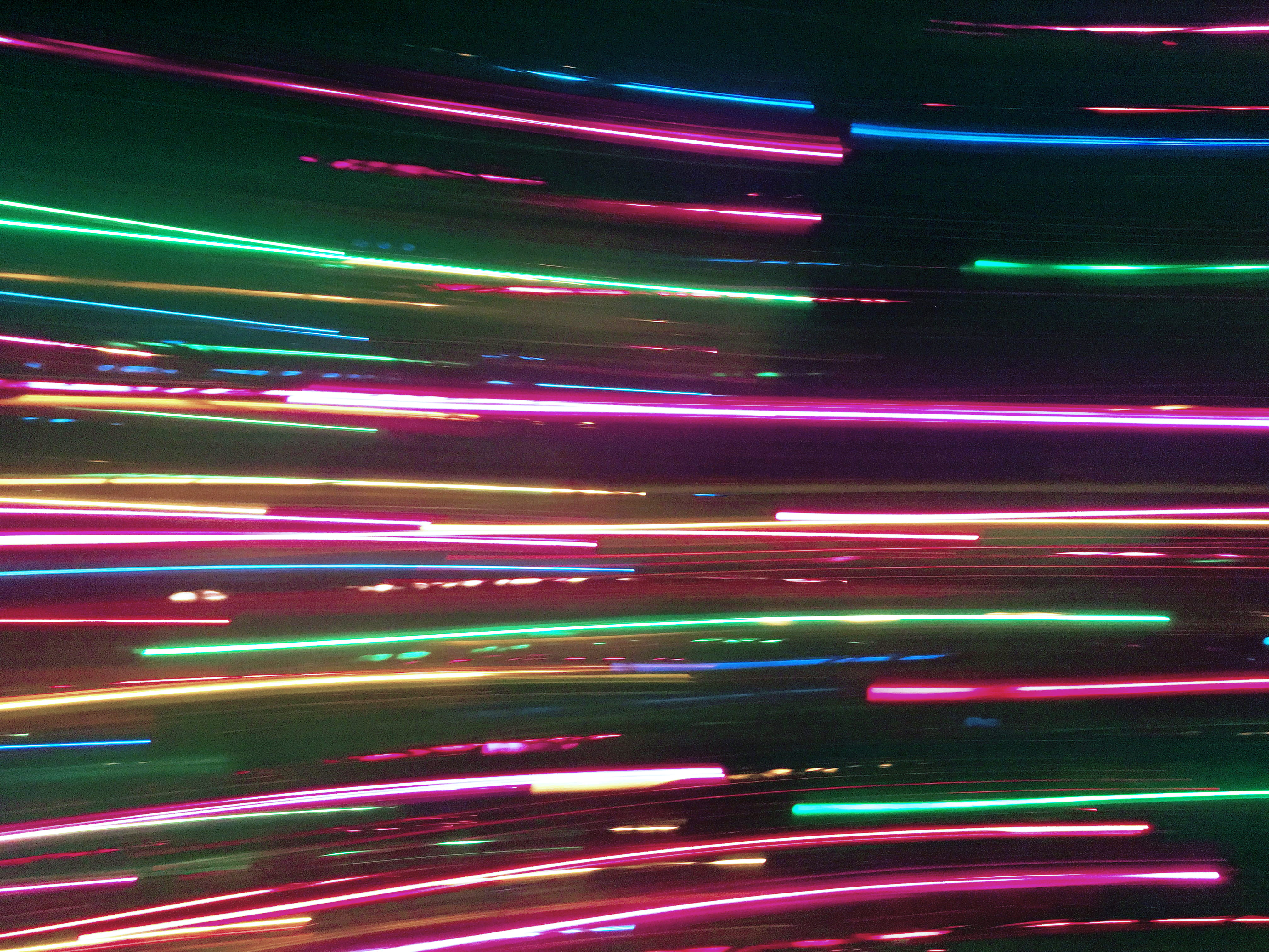 lighting equipment, multi colored, purple, night, motion, connection, blurred motion, vibrant, christmastree, backgrounds, close-up, speed, xmas, neon, HD Wallpaper