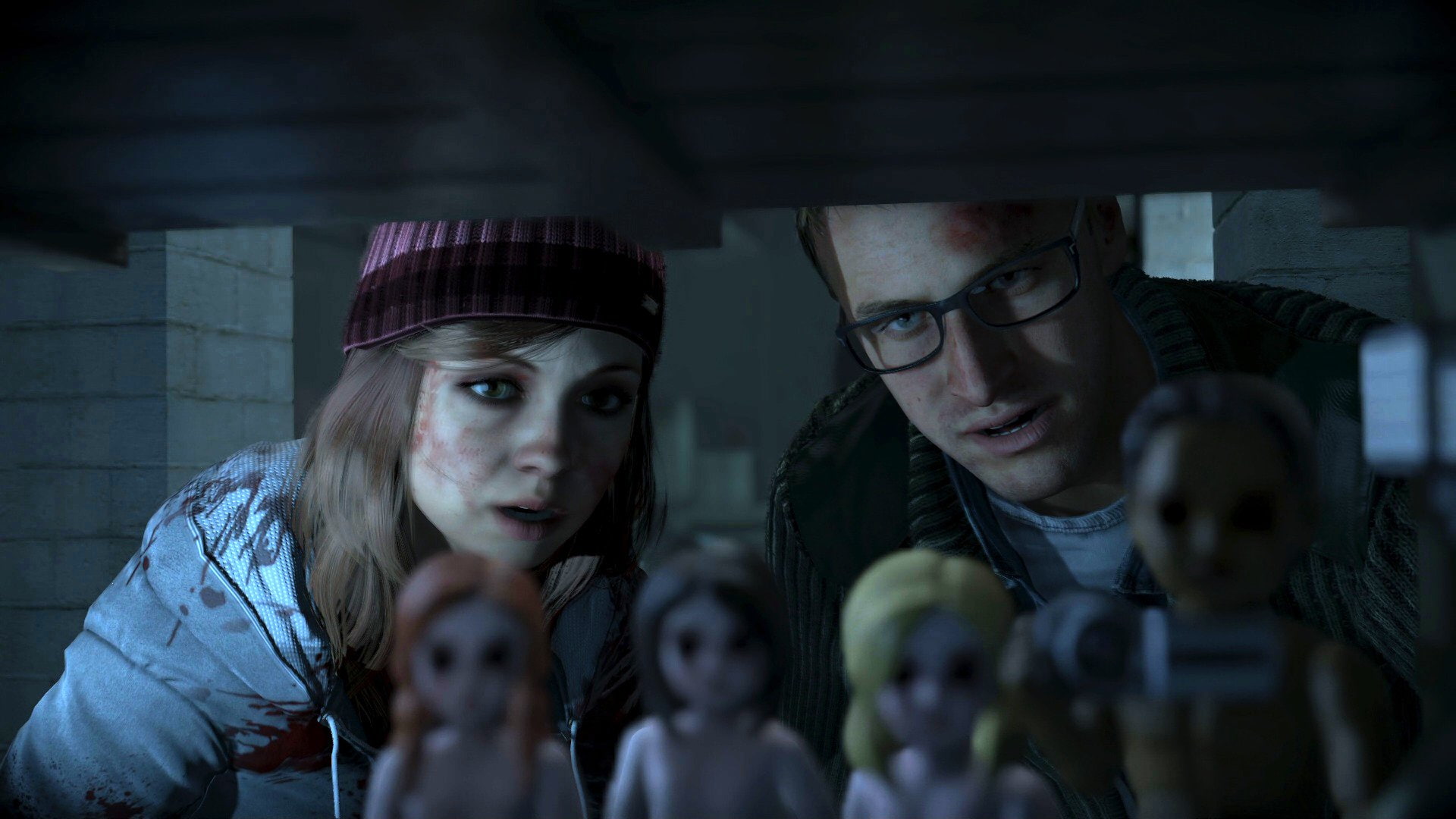 1080P, Ashley (Until Dawn), Until Dawn, Chris (Until Dawn), Video Game, HD Wallpaper