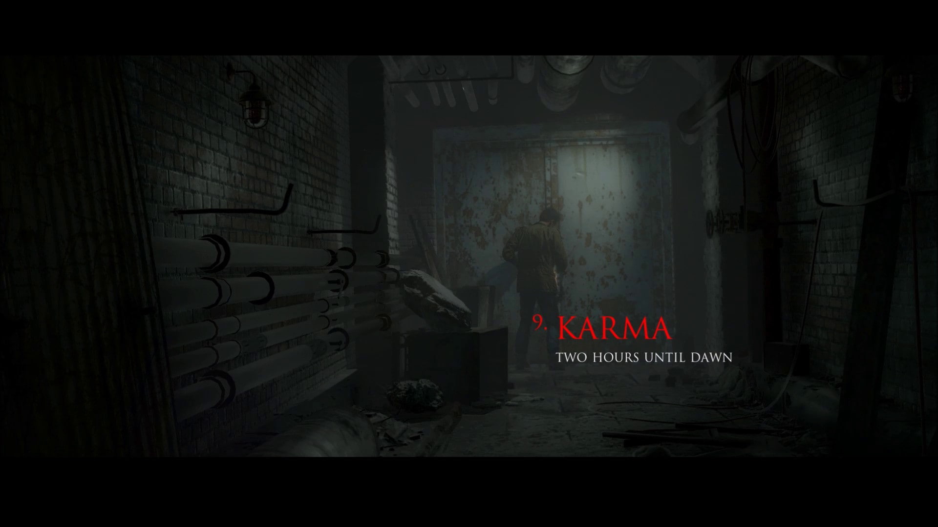 wall - building feature, until dawn computer game video games mike until dawn, illuminated, information, no people, built structure, warning sign, neon, HD Wallpaper