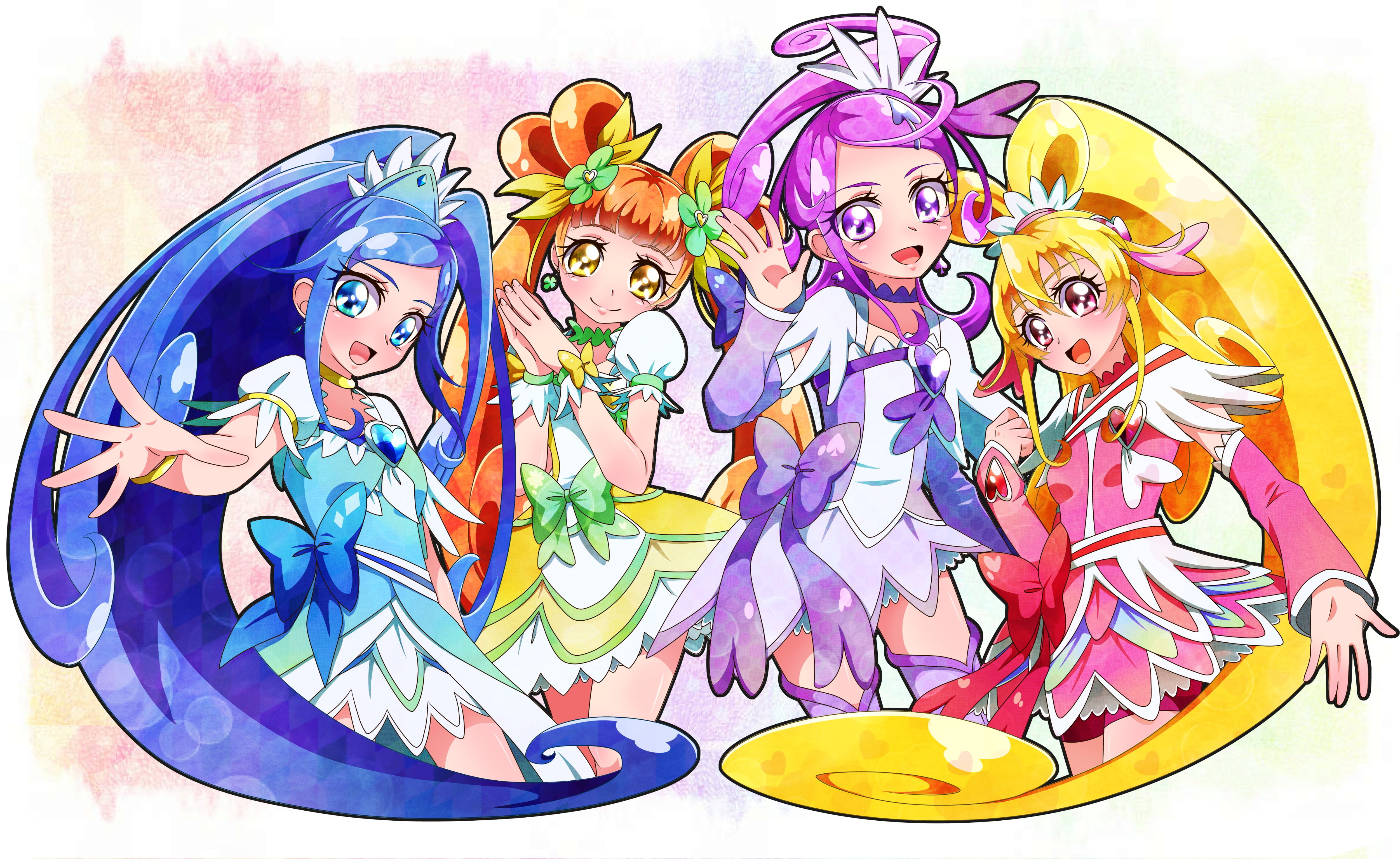 precure, dokidoki, 4K, HD Wallpaper