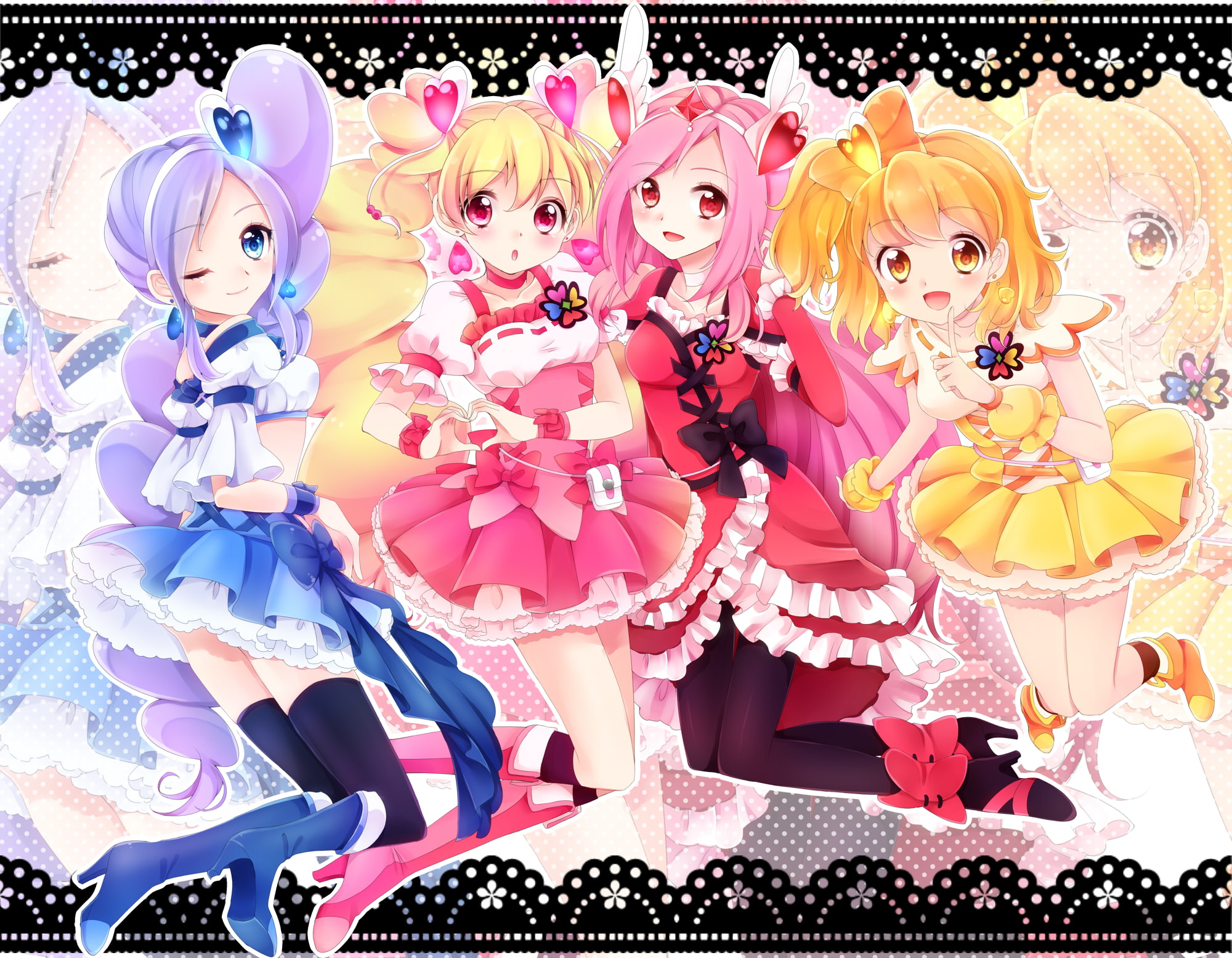 1080P, dokidoki, precure, HD Wallpaper
