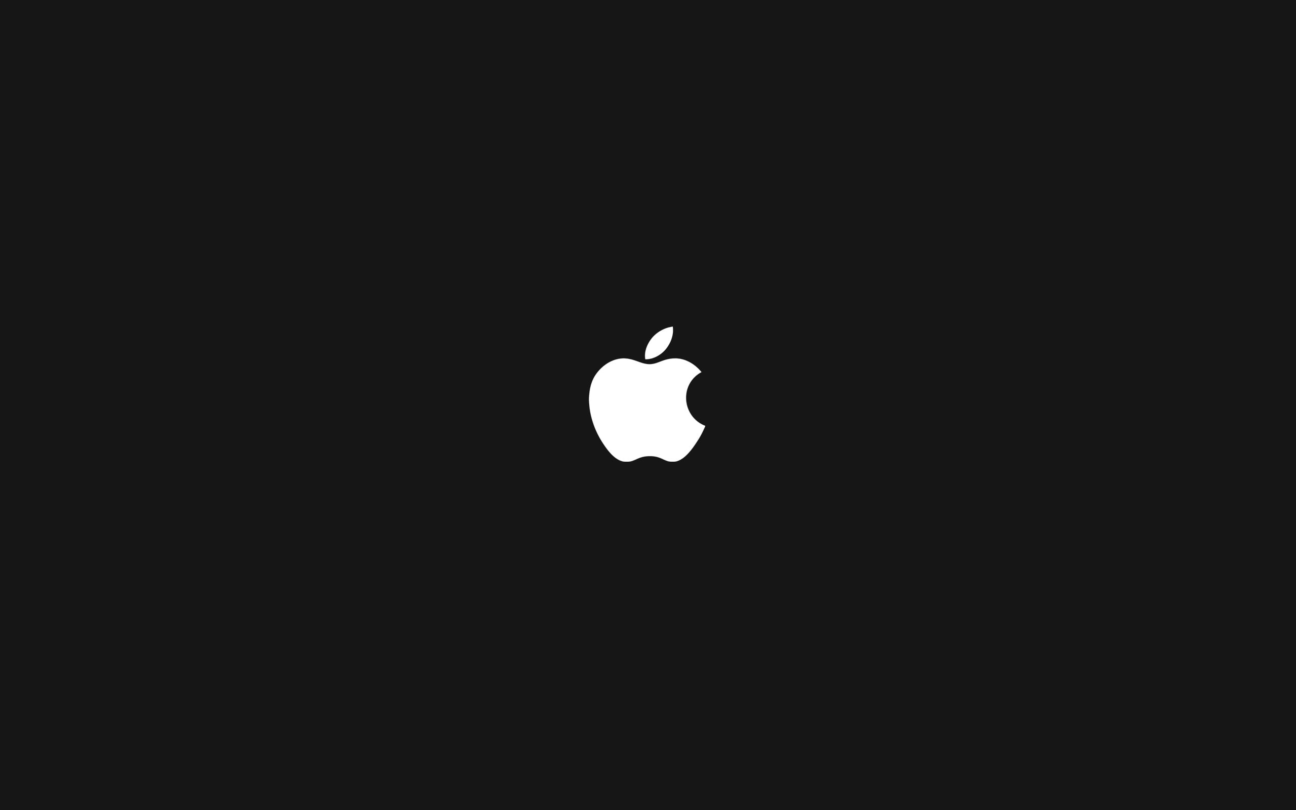 apple, logo, 2K, digitalillustration, black, applecomputer, blackandwhite, macworldexpo, HD Wallpaper