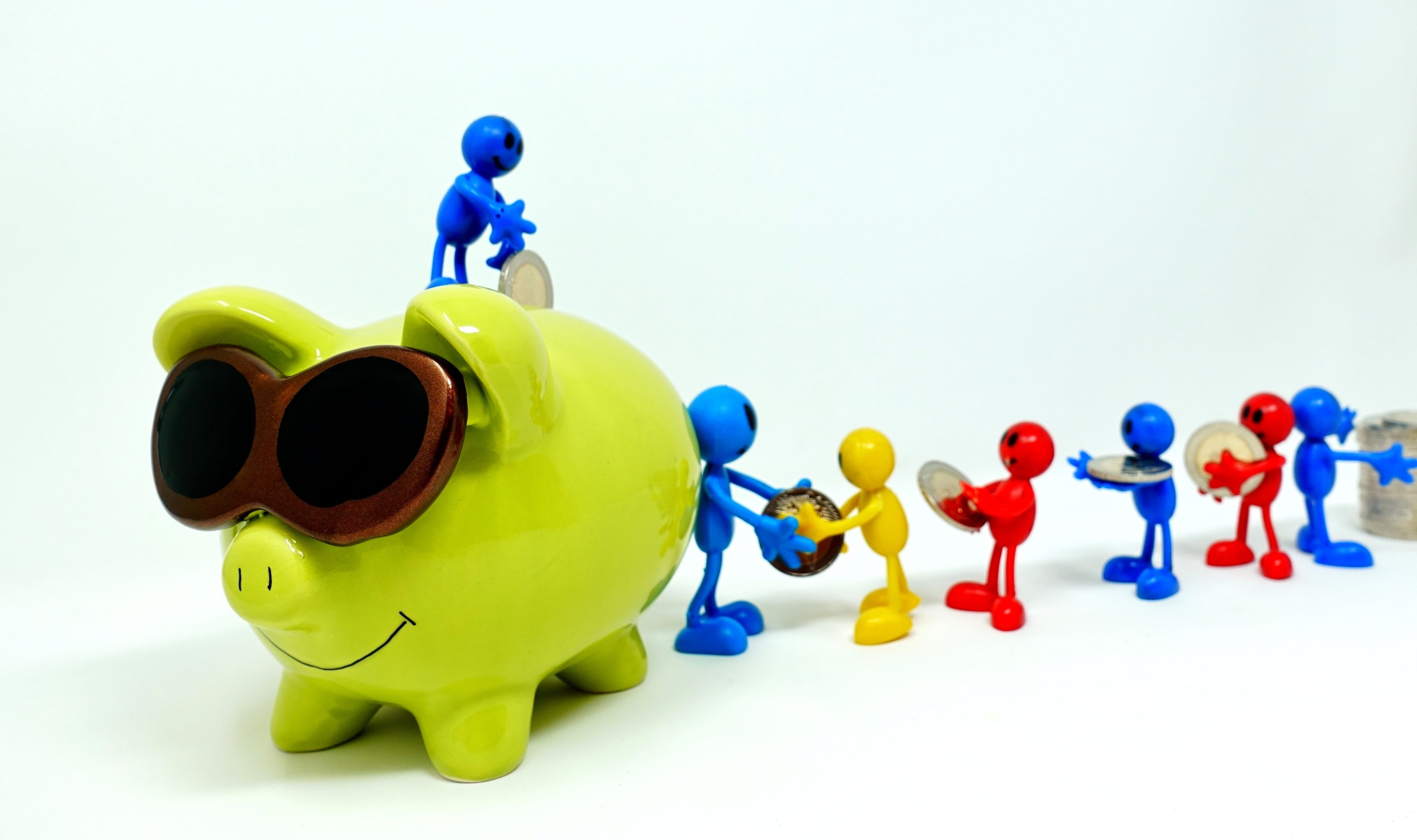 bank, euro, ceramic, communication, indoors, three dimensional, representation, blue, save, multi colored, save money, toy, cut out, warning sign, money, HD Wallpaper