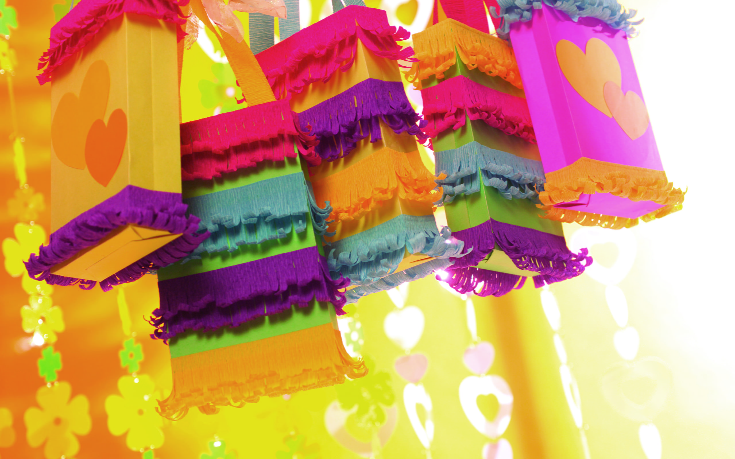 pink color, multi colored, studio shot, bag, bags, choice, variation, indulgence, no people, pinata, large group of objects, color, lot, assorted, food, HD Wallpaper