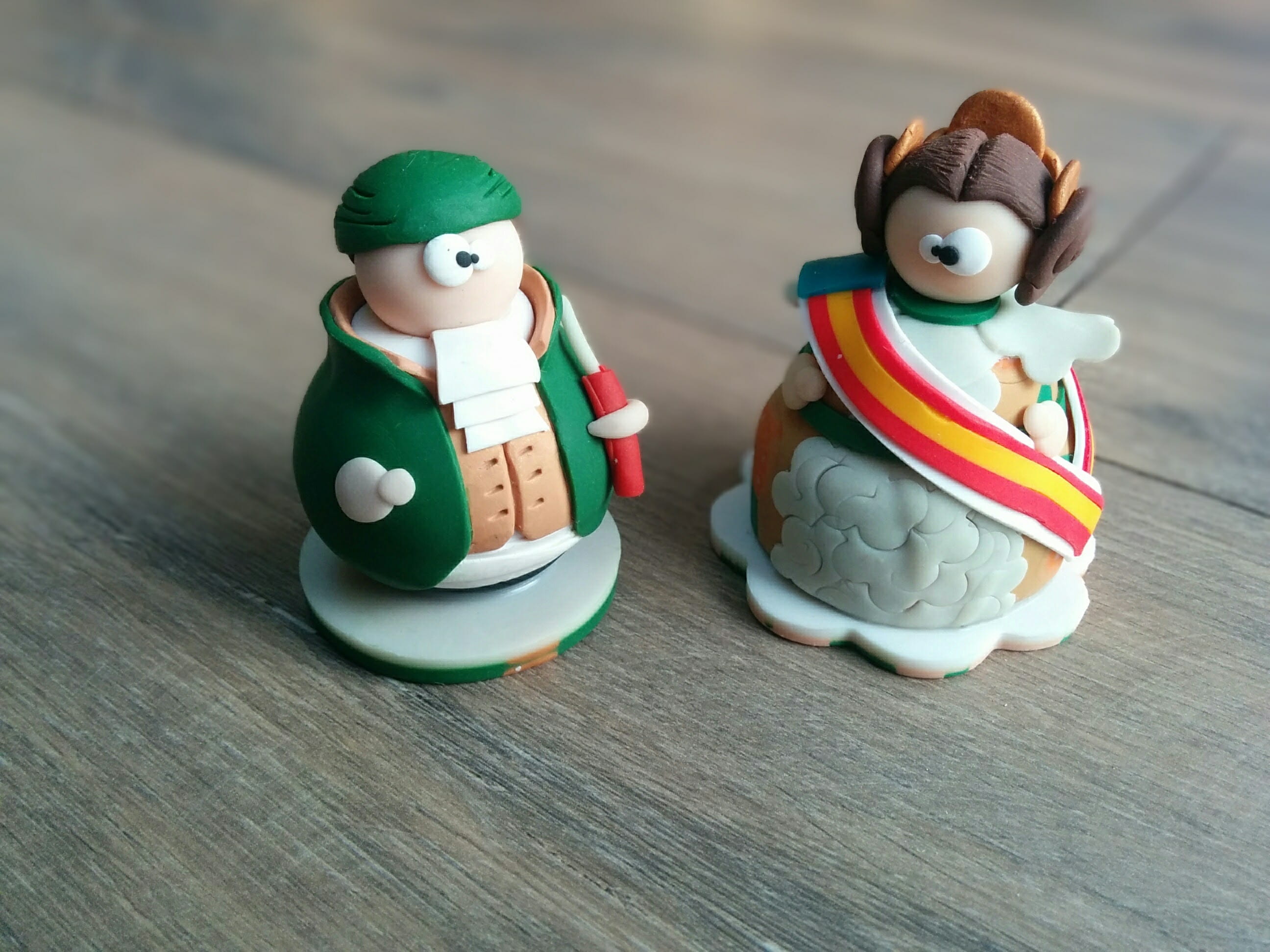 male likeness, figurine, Fallas, Dress, wood - material, fallera, toy, fimo, firecracker, focus on foreground, still life, indoors, Spain, Couple, 2K, HD Wallpaper