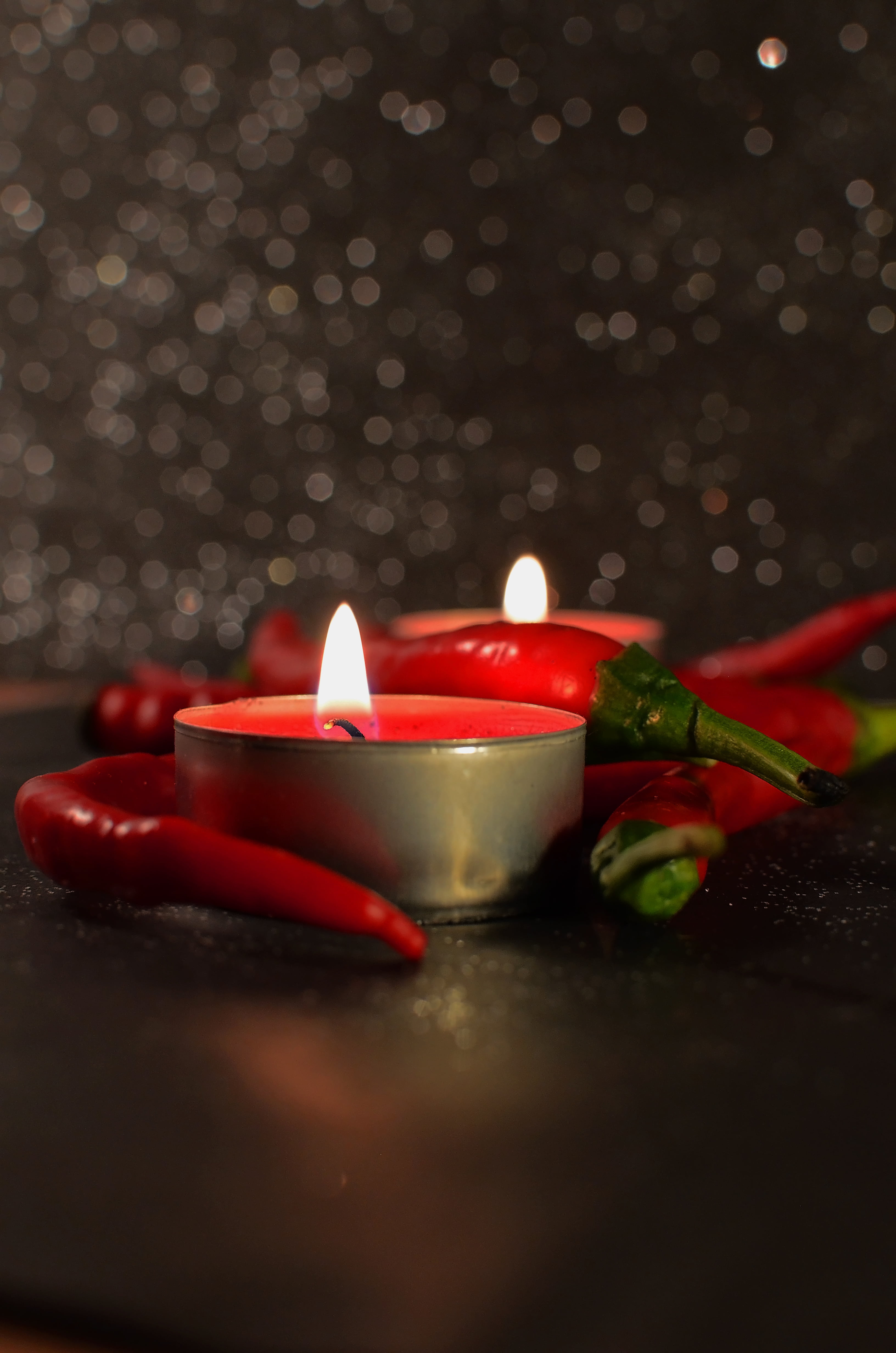 candles, burning, heat - temperature, tea light, table, red, nature, no people, candle, flame, fire - Natural Phenomenon, diya - oil lamp, christmas, illuminated, Phone HD Wallpaper