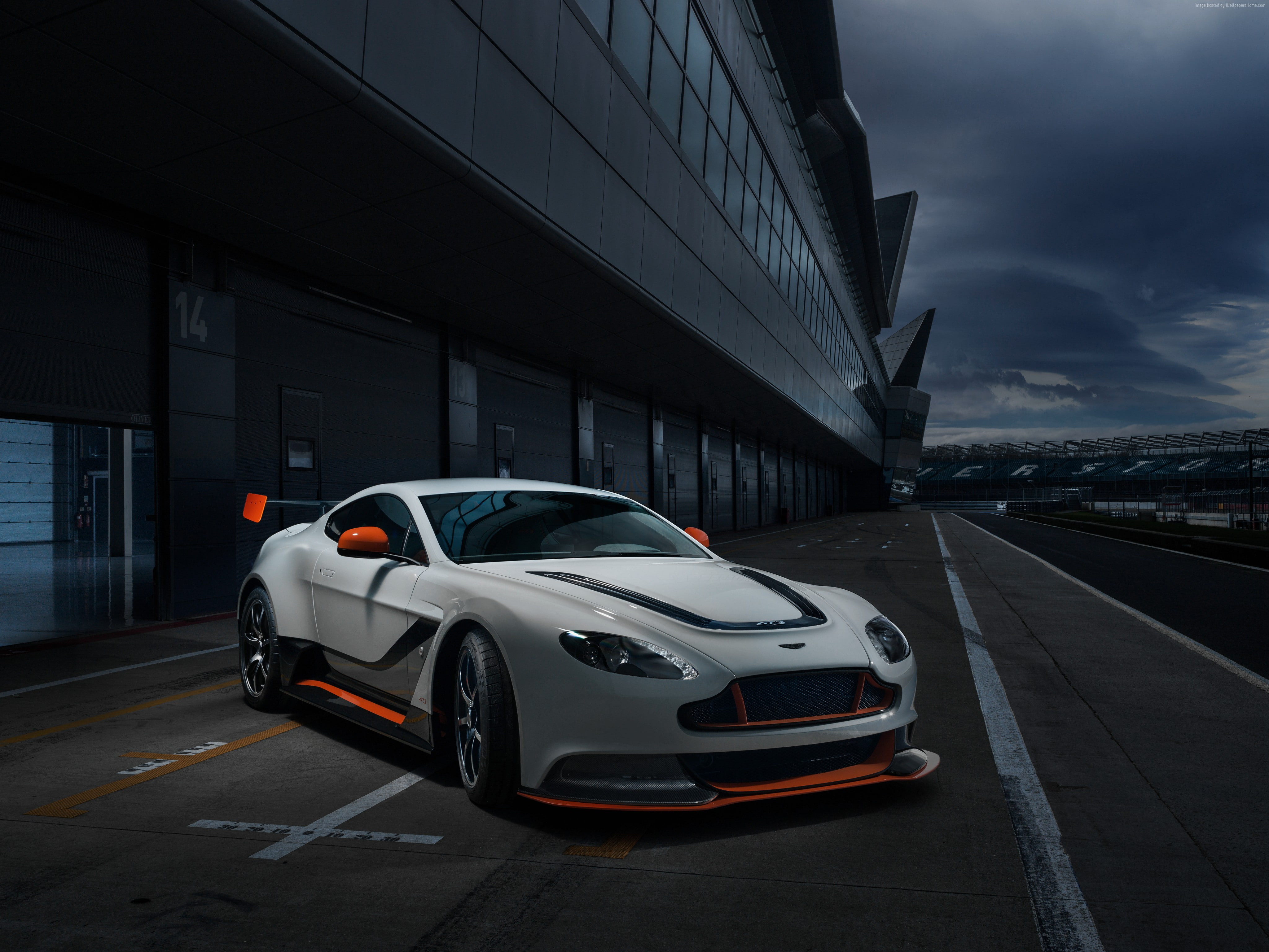 Aston Martin Vantage, 4K, v8, test drive, speed, sports car, V12, HD Wallpaper
