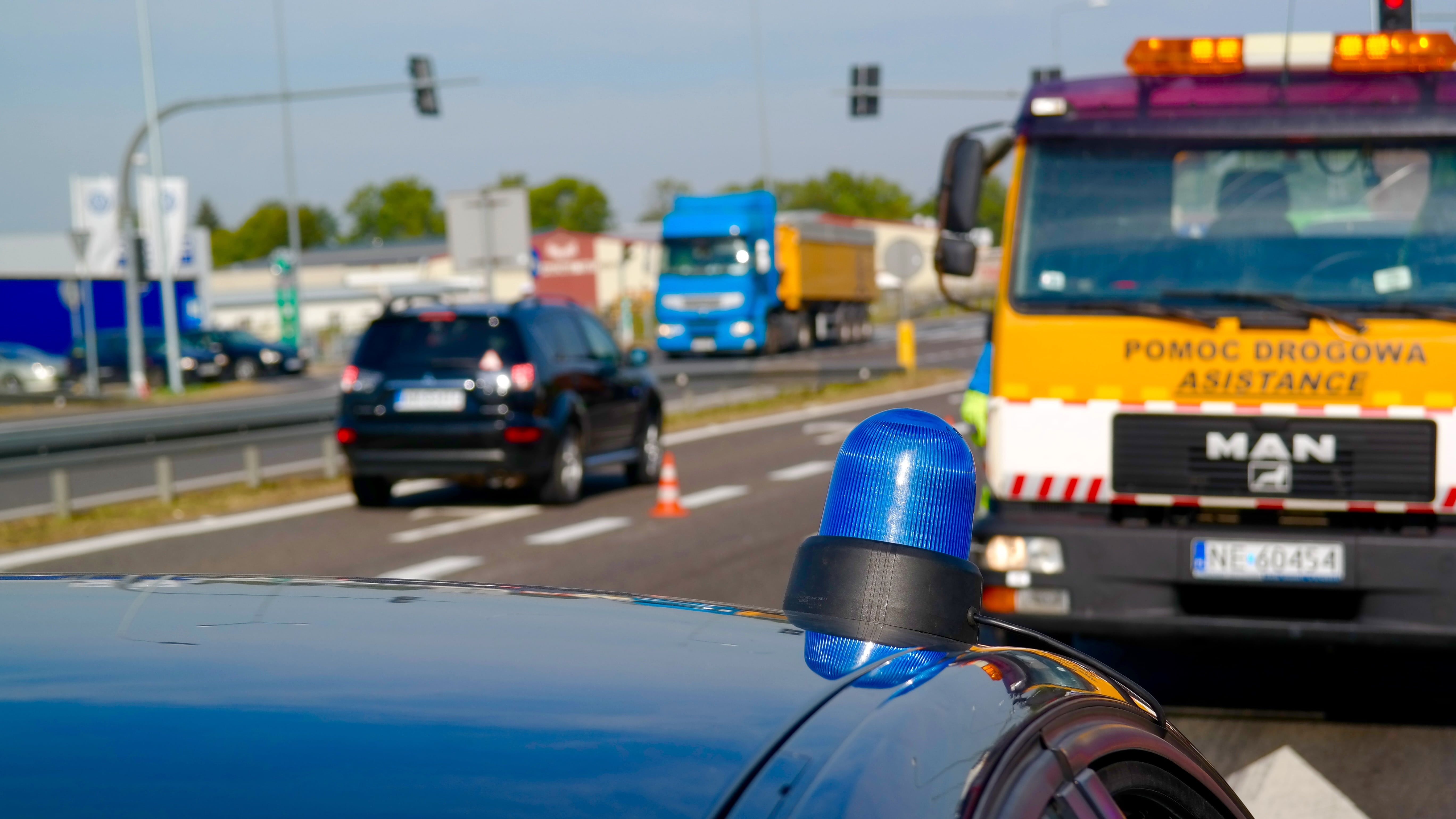 the police, outdoors, 5K, travel, poland, close-up, wheel, nature, day, sign, public transportation, focus on foreground, land vehicle, text, blue, city, HD Wallpaper