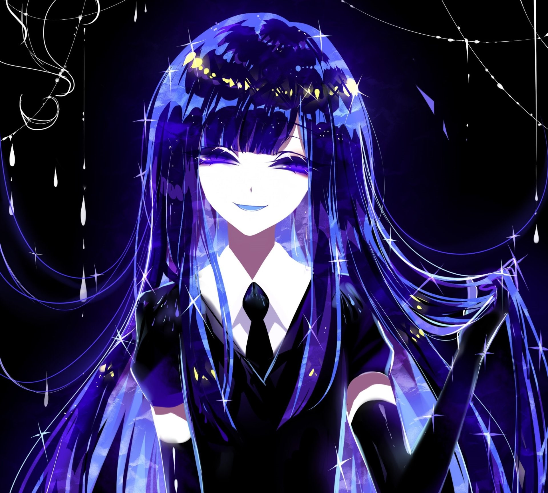 1080P, Anime, Lapis Lazuli (Houseki no Kuni), Houseki no Kuni, HD Wallpaper