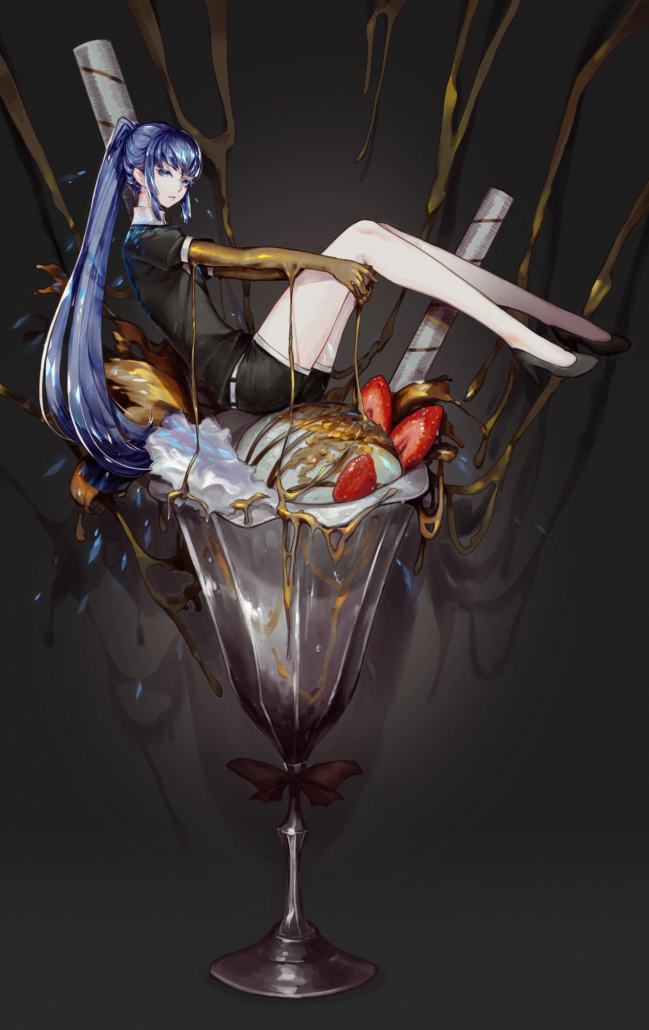 Houseki no Kuni, 1080P, anime, Lapis Lazuli (Houseki no Kuni), anime girls, Phone HD Wallpaper