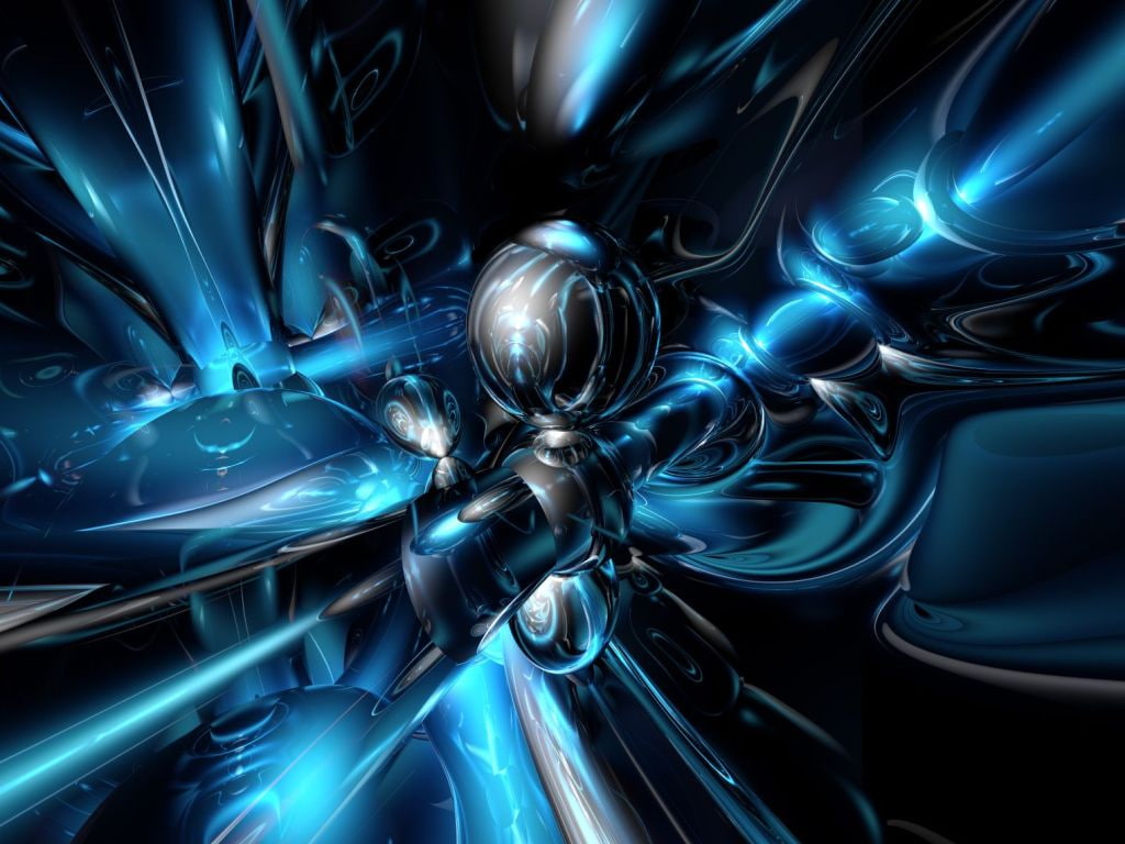black, illustration, blue, dark, super power, abstract, mystery, power, super, mechanism, backfground, 480P, dark backfground, HD Wallpaper