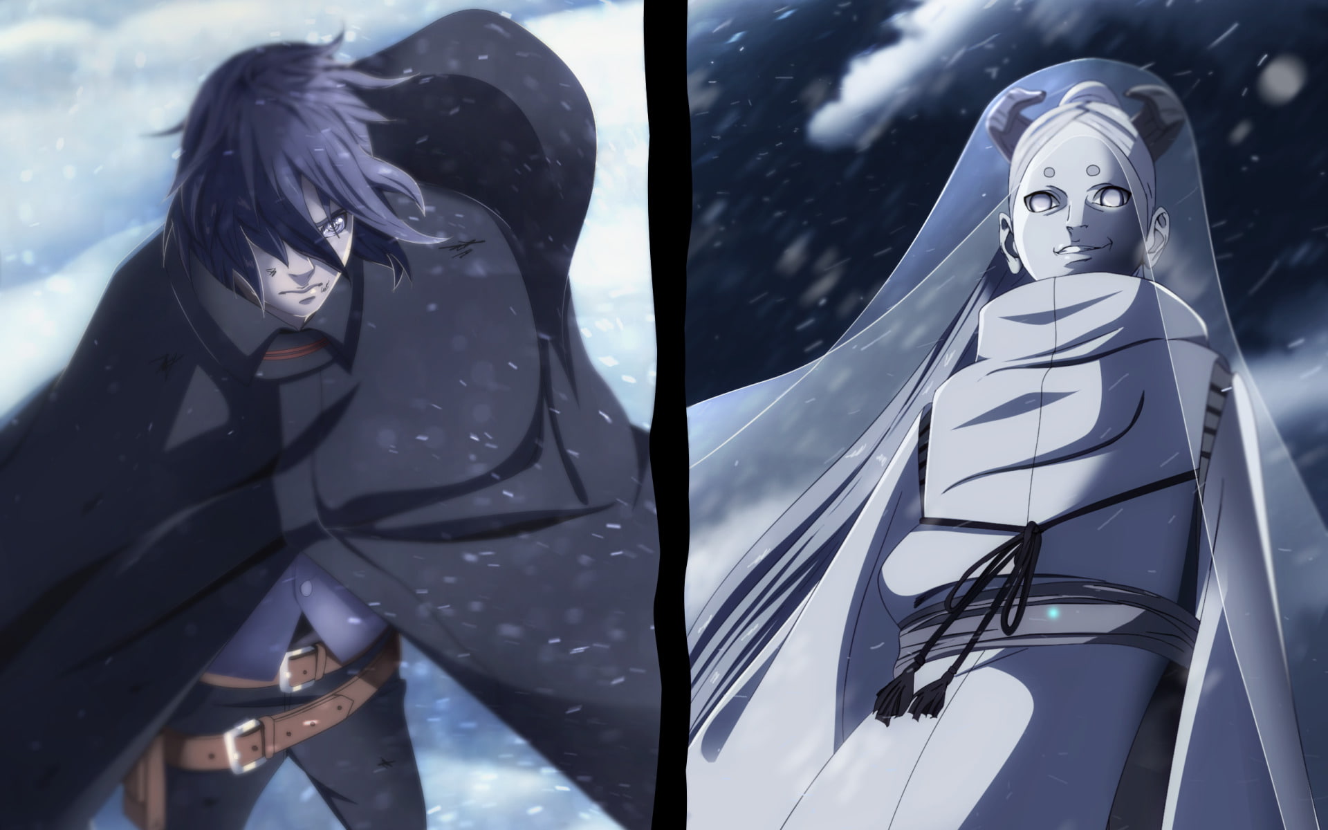 Sasuke Uchiha, 1080P, Anime, Momoshiki Ōtsutsuki, Boruto, HD Wallpaper