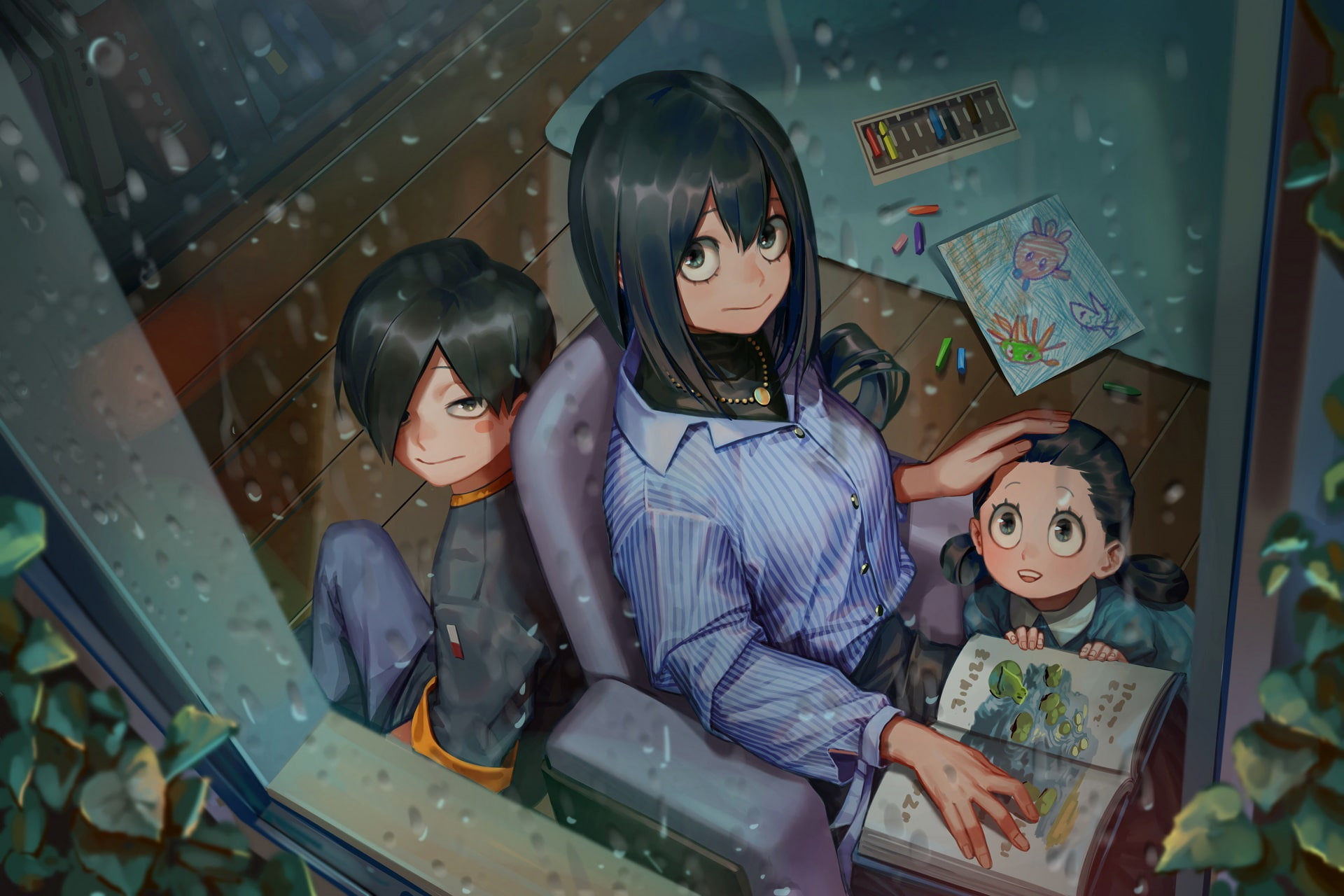 children, My Hero Academy, My Hero Academia, Boku No Hero Academy, 1080P, girl, HD Wallpaper