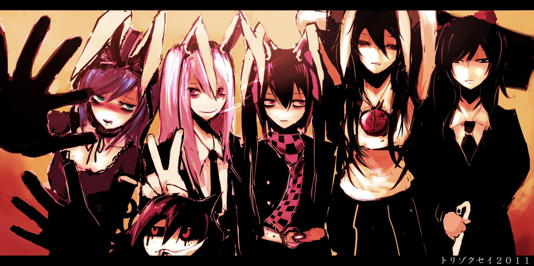 ears, animal, animal ears, hd, tengu, wolf, momiji, anime, hot, 720P, Touhou, art, x, inubashiri, girl, HD Wallpaper