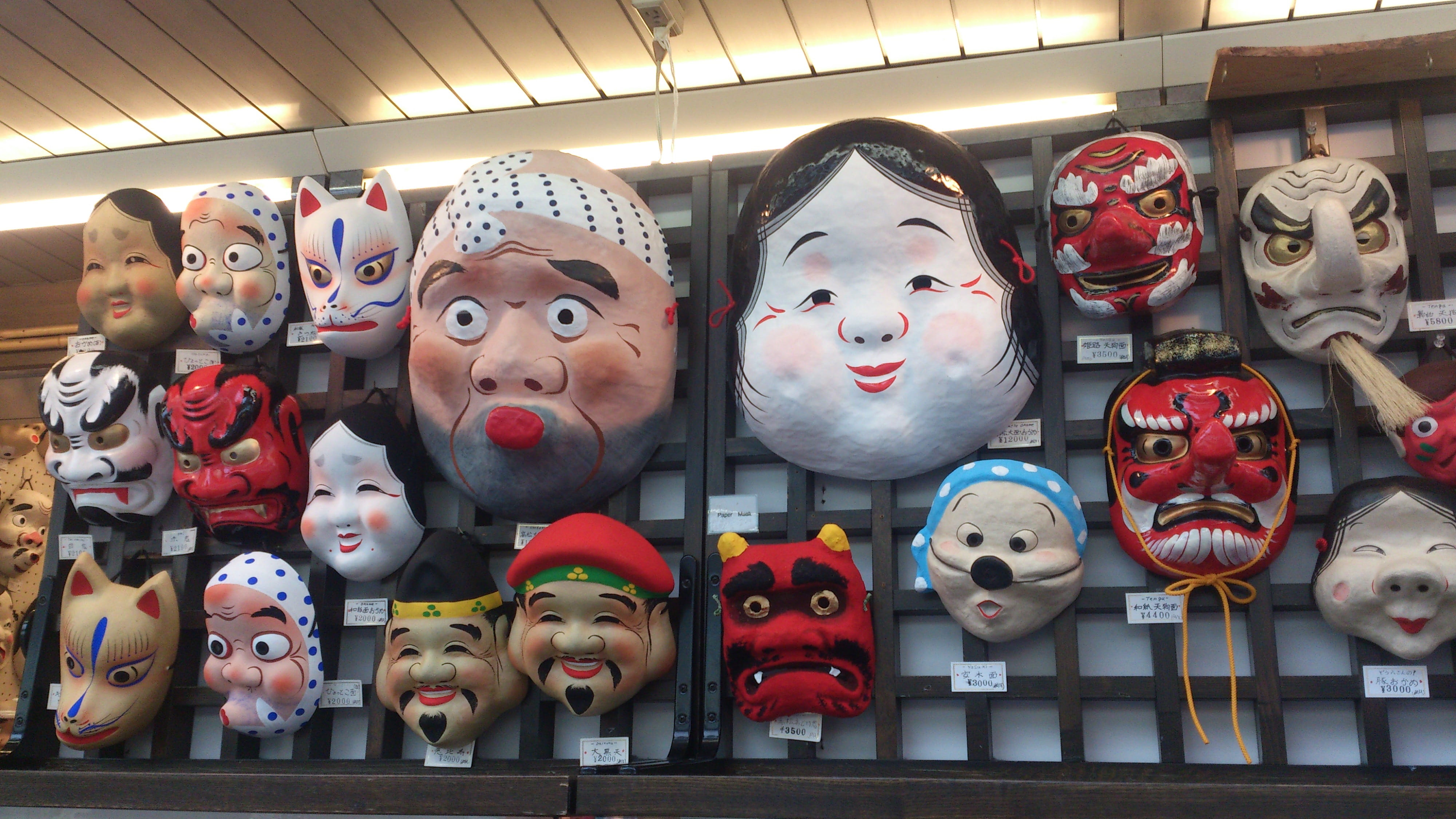 face, toy, no people, retail, collection, mask, consumerism, sale, strange, god, art and craft, choice, variation, faith, representation, show, retail display, HD Wallpaper
