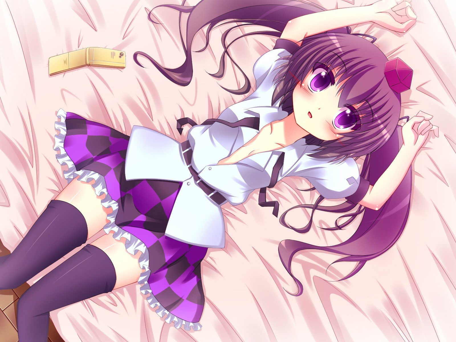 hatate, 720P, hats, touhou, himekaidou, tengu, HD Wallpaper