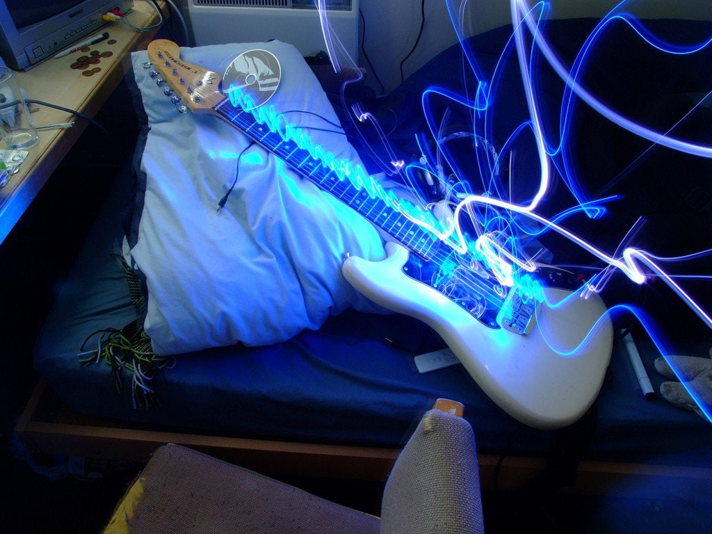 480P, ford, px, cars, guitar, hd, Electric Guitar, electric, art, x, 1024x768 px, HD Wallpaper