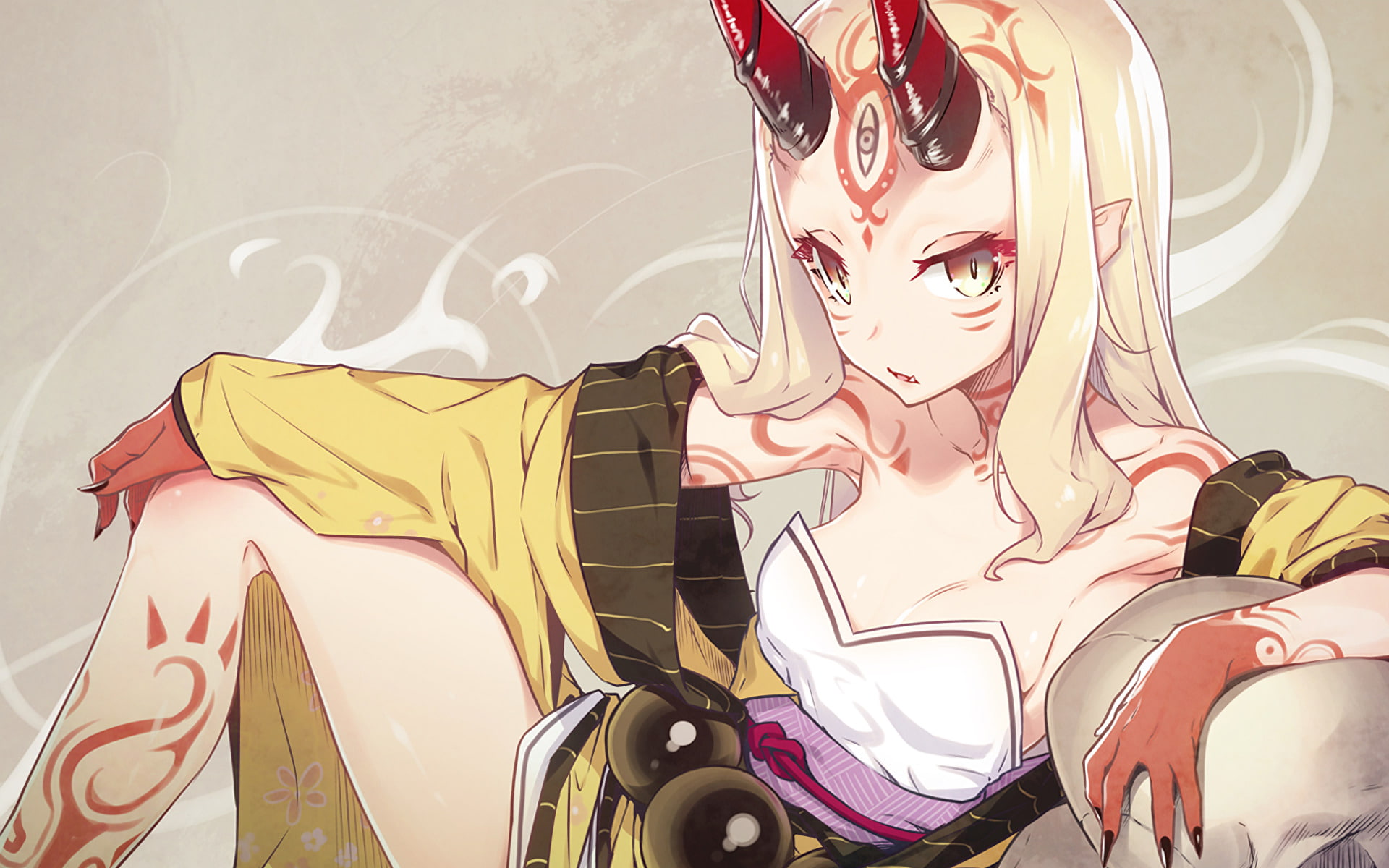 Ibaraki Douji, Fate/Grand Order, Fate Series, 1080P, HD Wallpaper