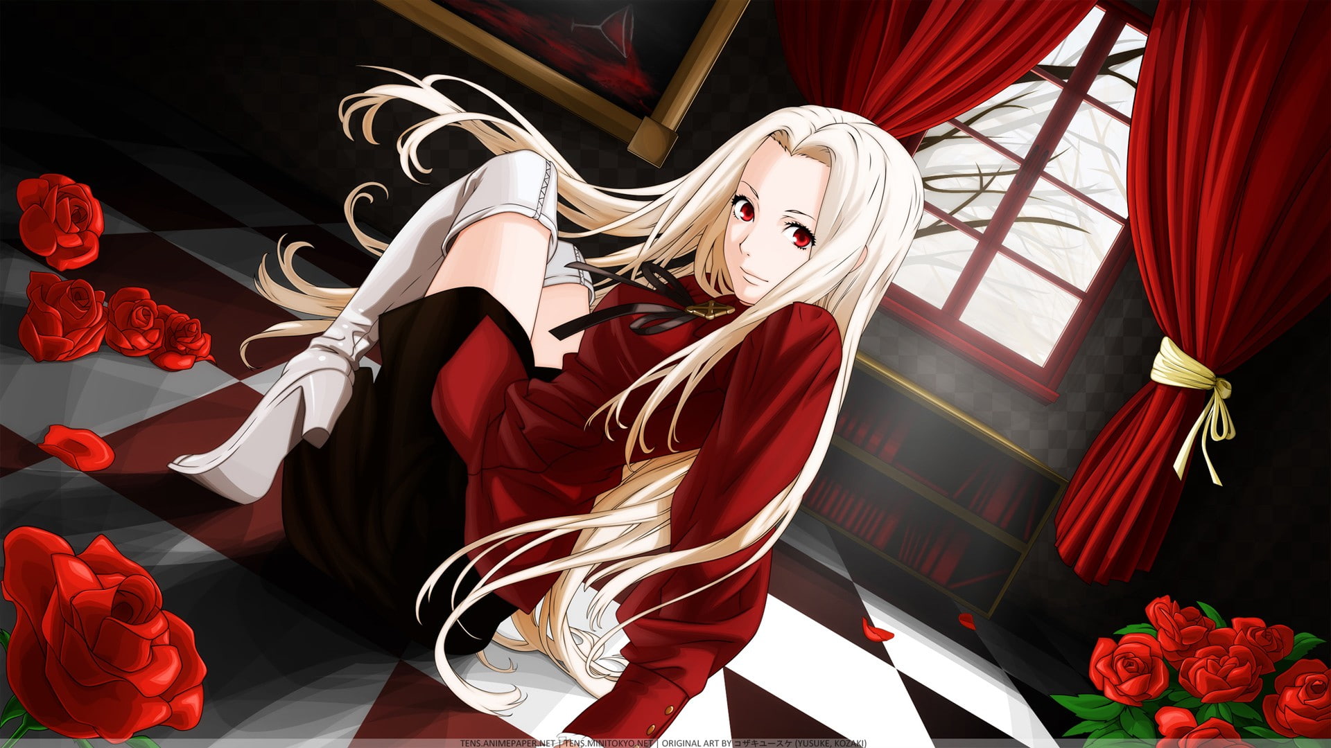1080P, FateZero, anime, Irisviel von Einzbern, Fate Series, anime girls, HD Wallpaper