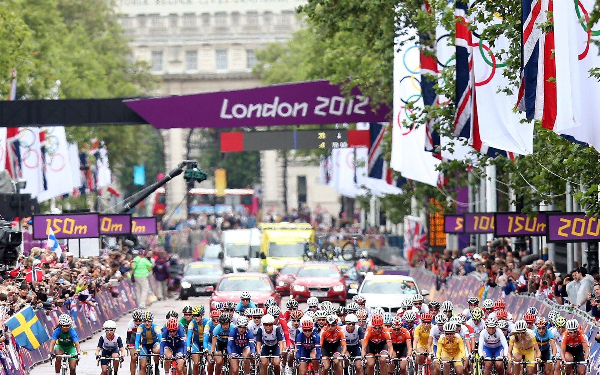 bike, 1080P, london, cycling, olympics, womens, road, race, athelete, HD Wallpaper