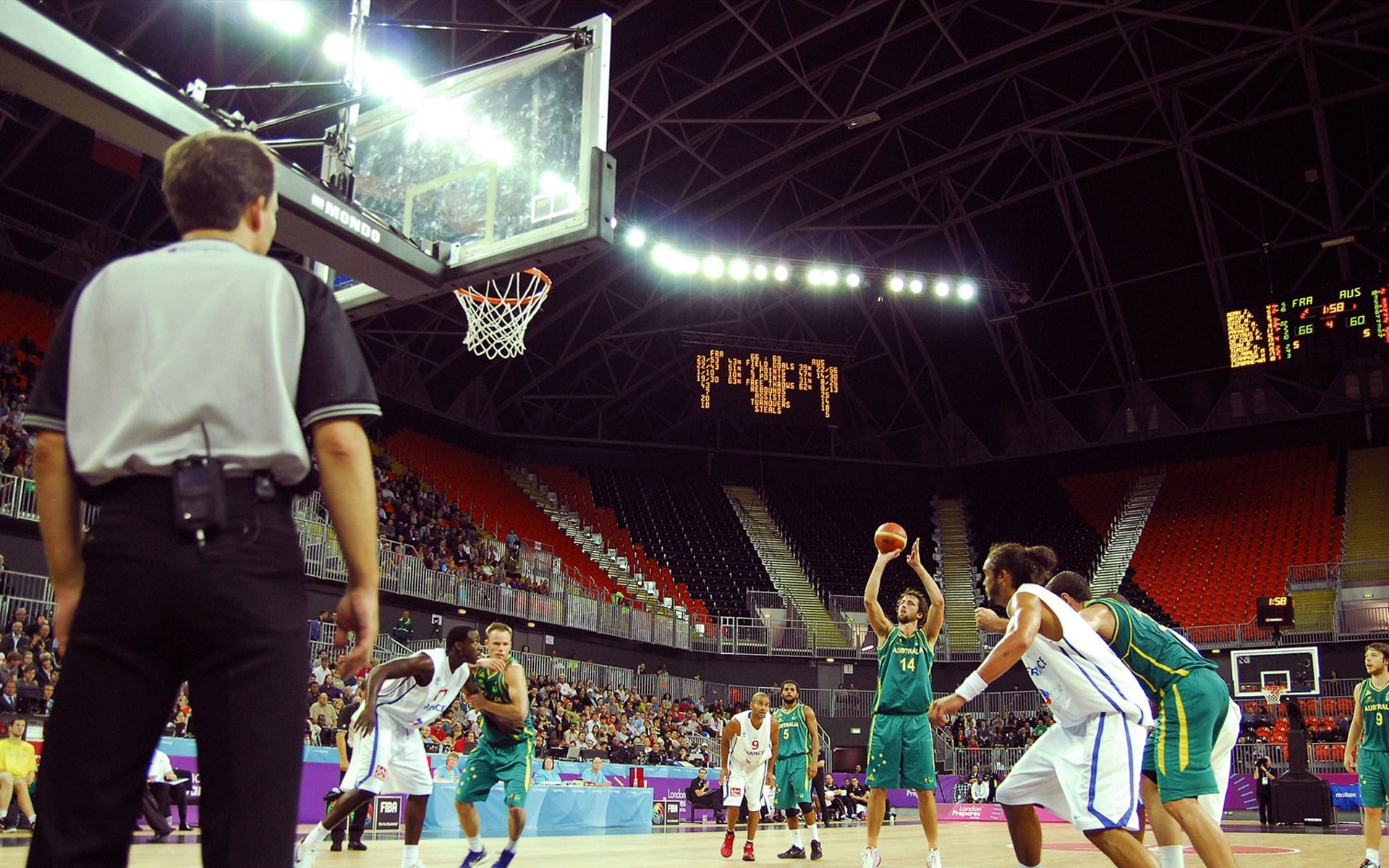 park, 1080P, athelete, basketball, olympics, olympic, london, HD Wallpaper