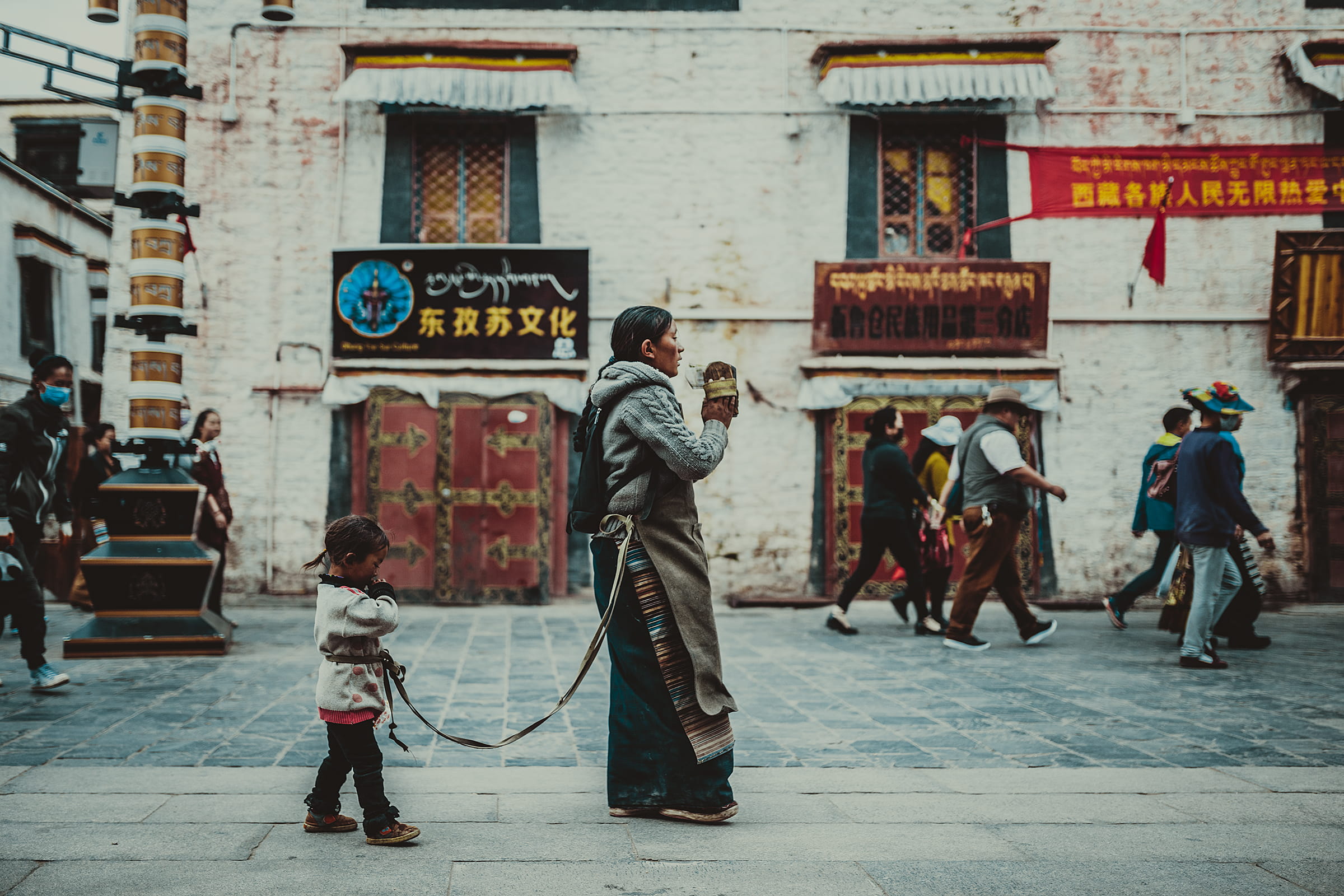beside, street, concrete, asia, day, walking, building exterior, real people, full length, text, communication, visual Art, architecture, city, women, lifestyles, HD Wallpaper