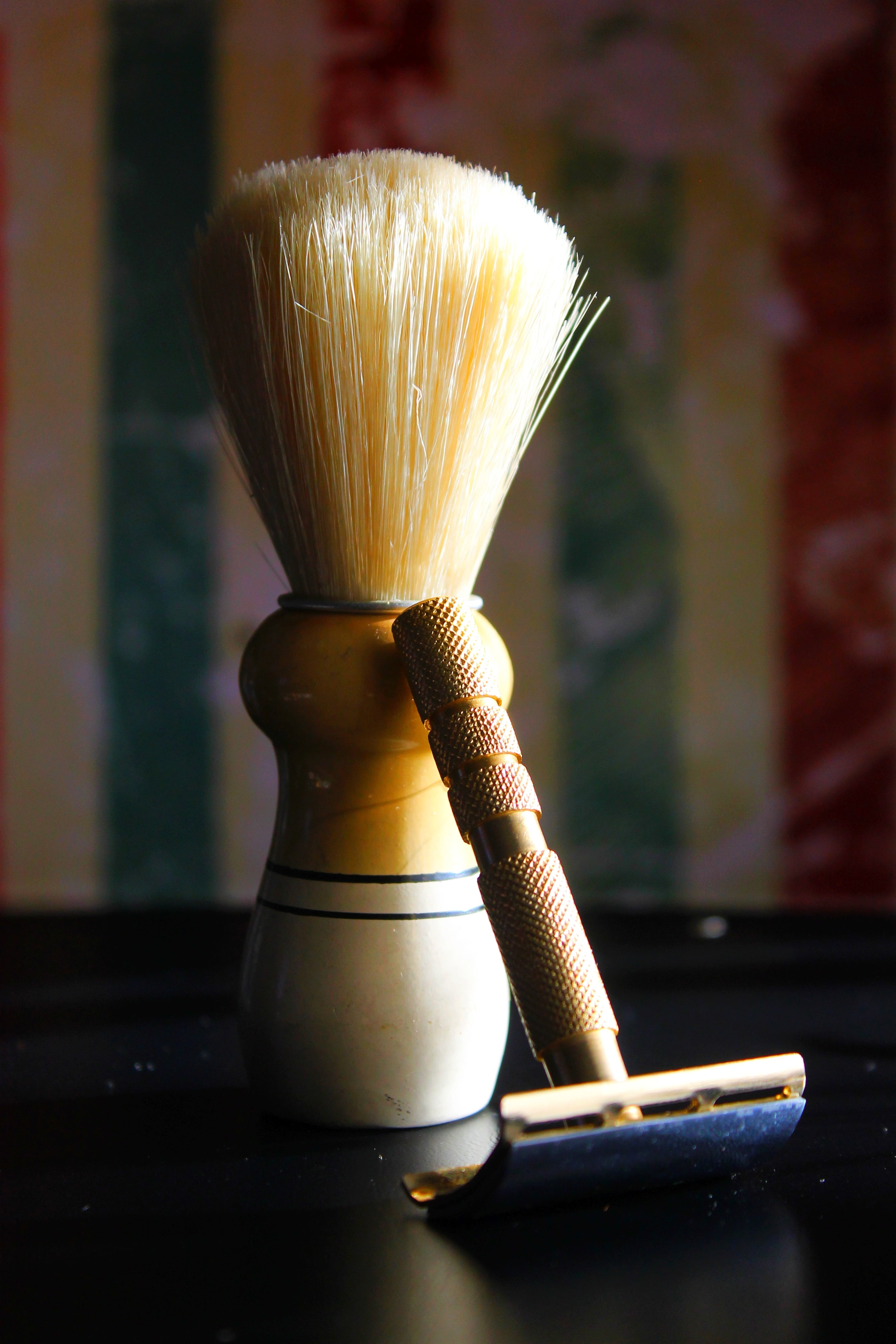 beauty body, body cleansing, style, close-up, hair, no people, container, traditional, day, reflection, antique, hygiene, shaving brush holders, old, shaving, Phone HD Wallpaper
