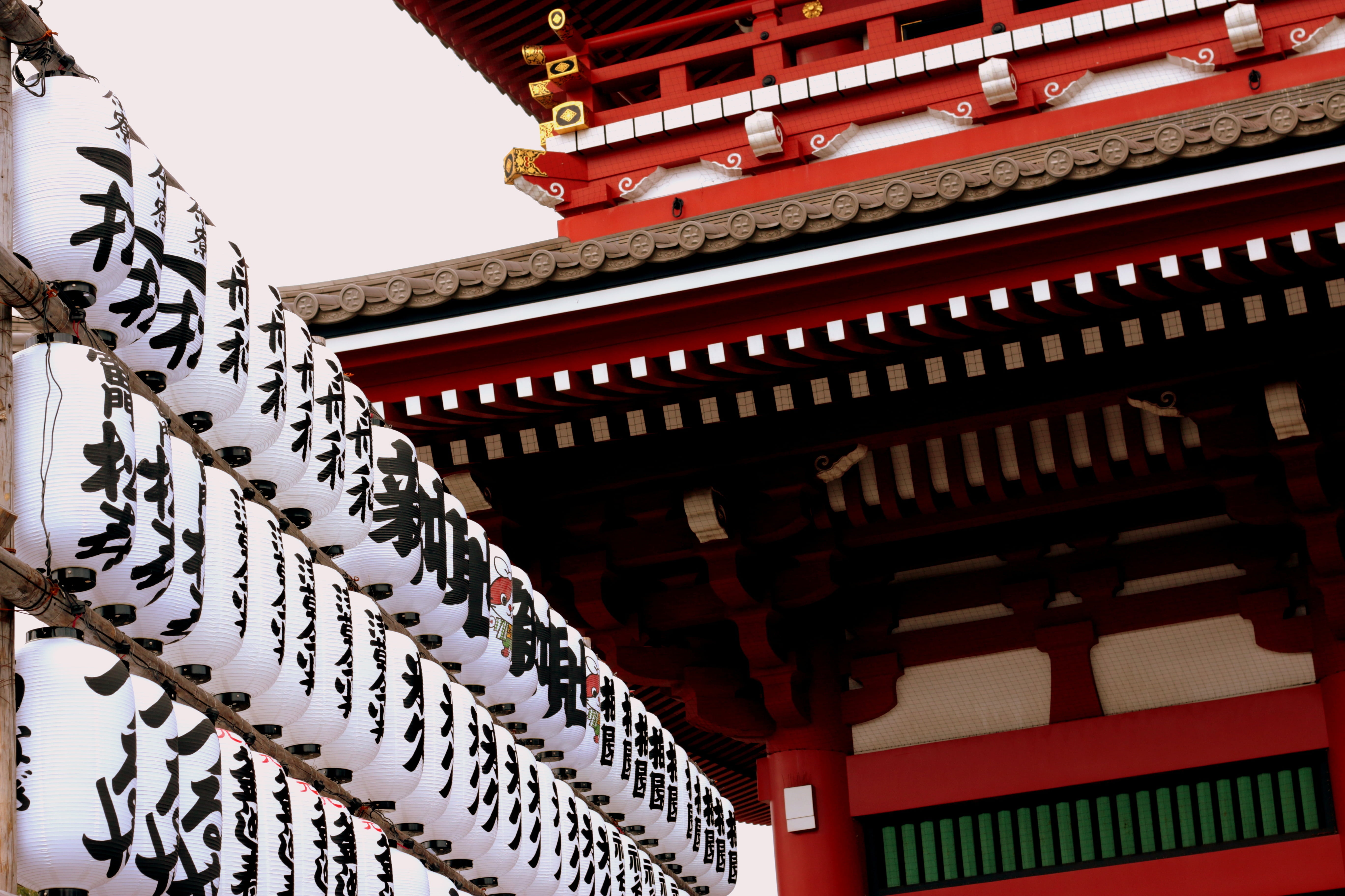built structure, spirituality, prayer, roof, travel destinations, nature, eaves, temple, red, religion, no people, architecture, place of worship, shrine, HD Wallpaper