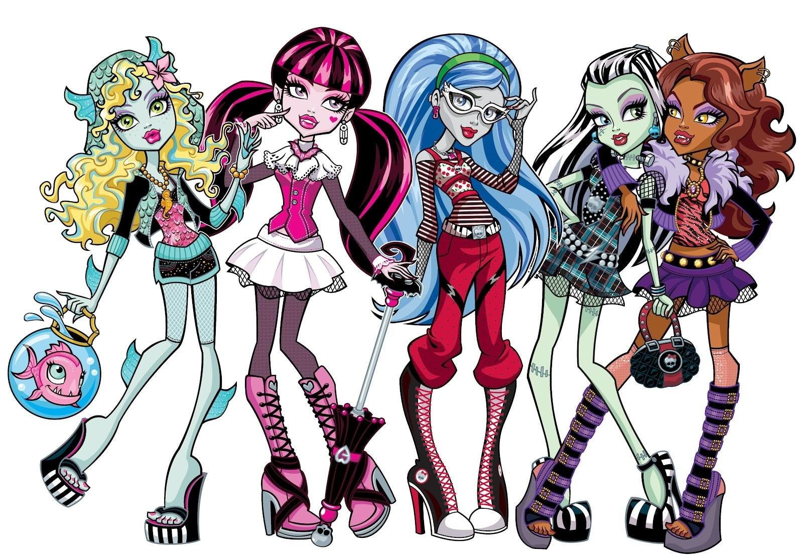 TV Show, Mattel, 720P, Doll, Monster High, Girl, Fantasy, Gothic, Emo, HD Wallpaper