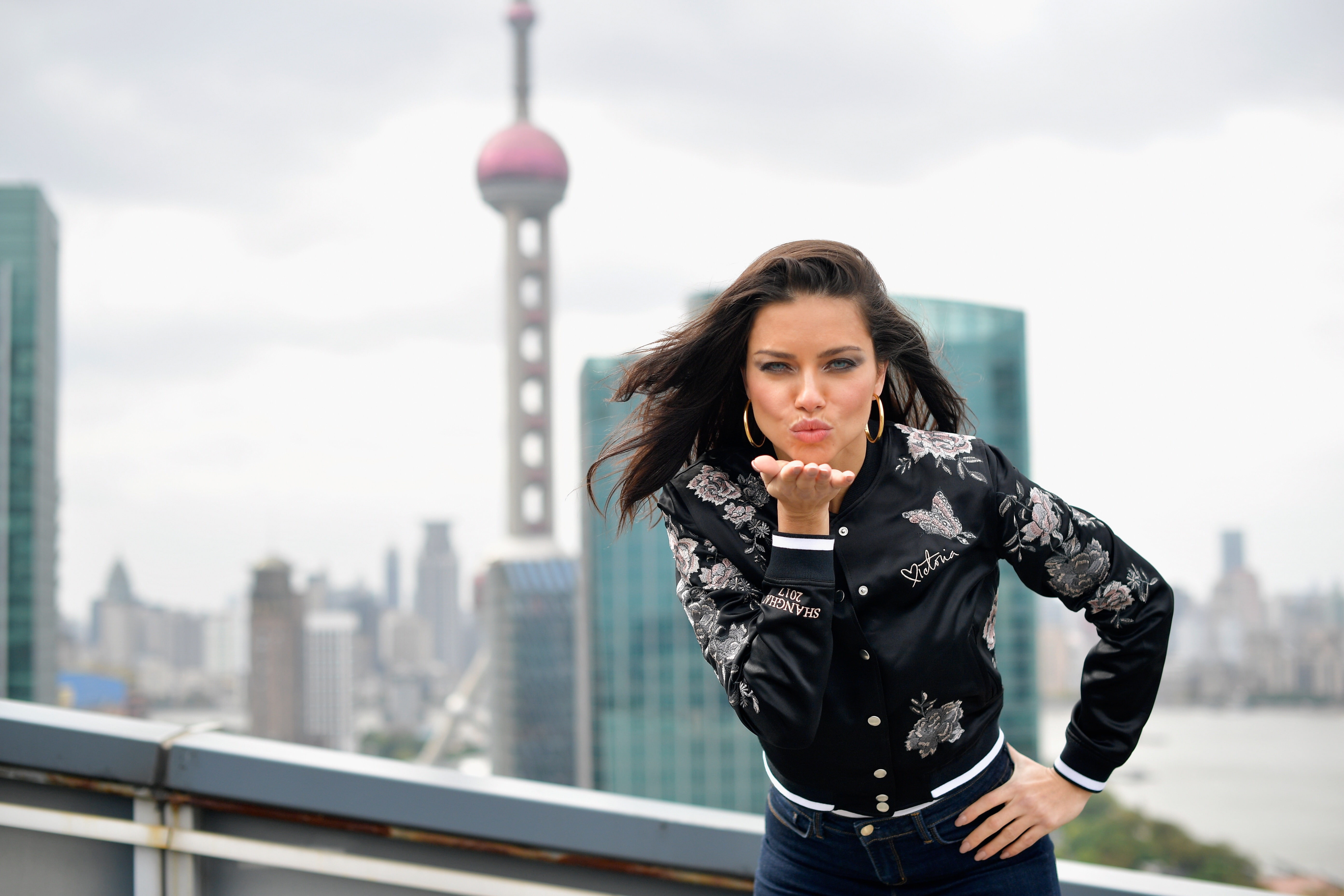 show, fashion, 5K, adriana, lima, china, victorias, secret, HD Wallpaper
