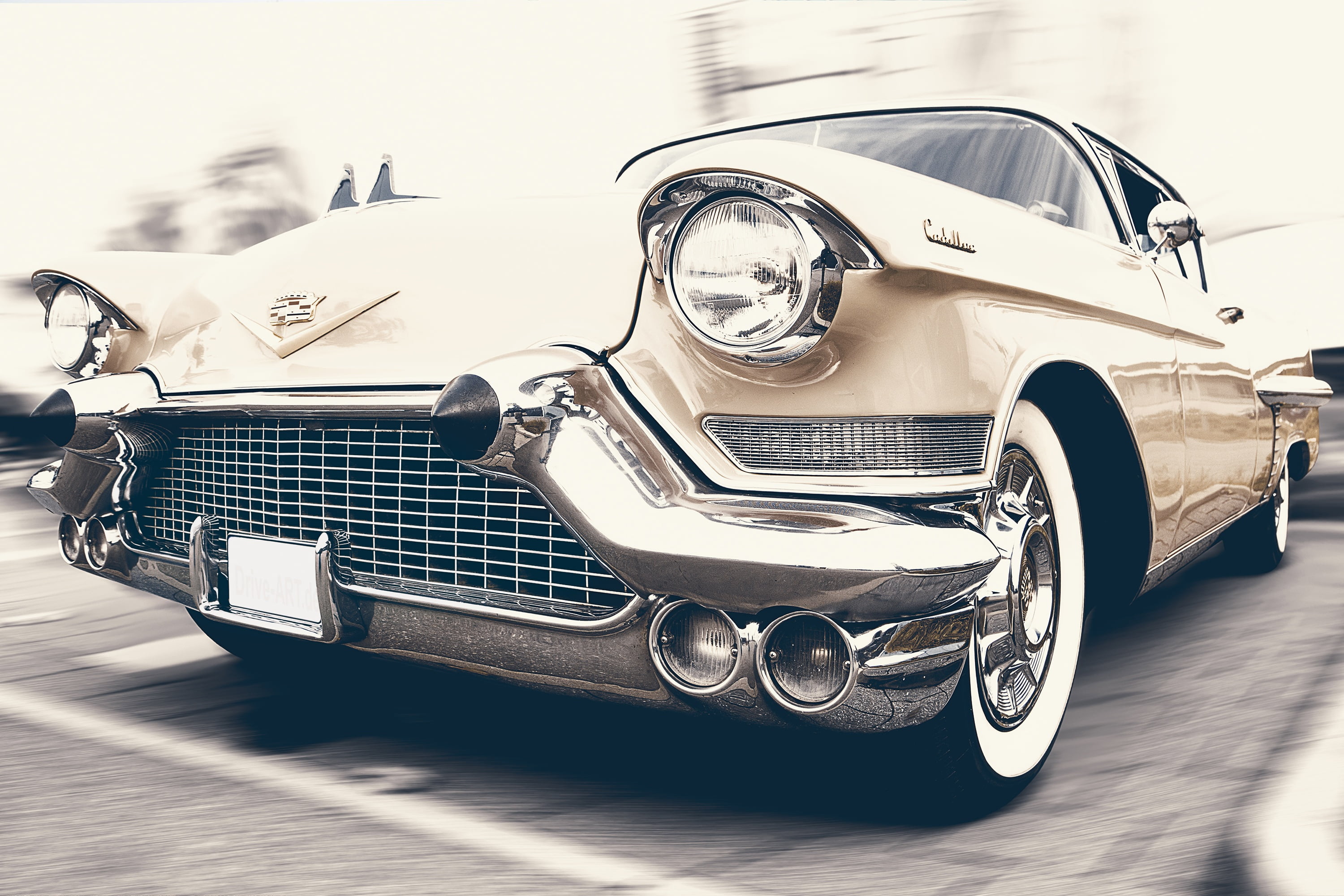 focus on foreground, style, status Car, headlight, coupe, mode of Transport, car, no People, old-fashioned, cadillac, motor Vehicle, stationary, day, restoring, HD Wallpaper