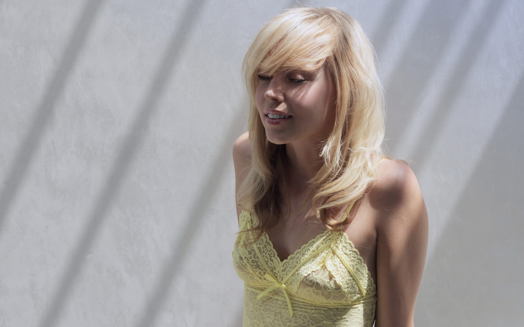 breanne, beautyful, face, girl, 720P, blonde, woman, HD Wallpaper