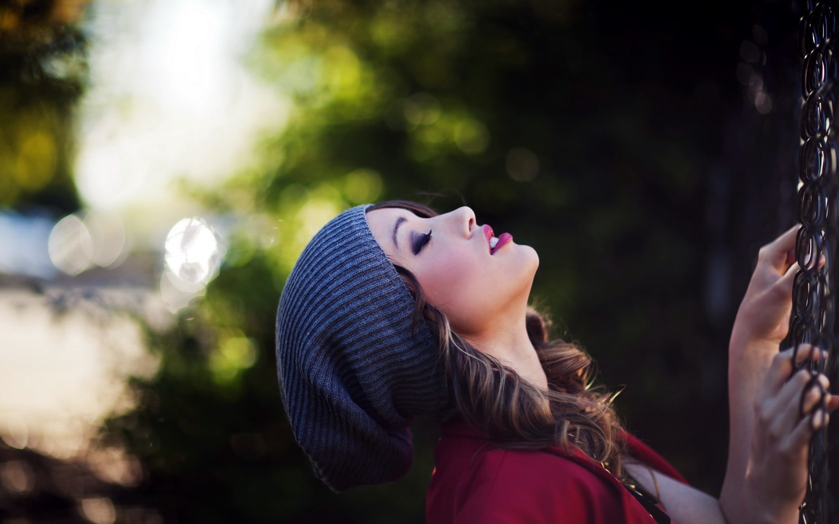 face, girl, 720P, brunette, woman, beautyful, HD Wallpaper