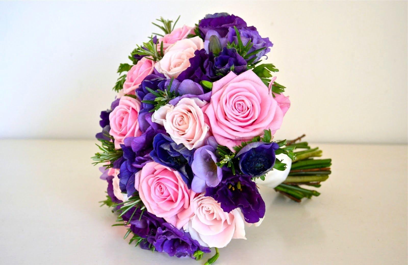 day, 720P, pink, summer, nature, multi Colored, greens, bouquets, flower, no people, pink Color, close-up, freshness, indoors, purple, wedding, valentines Day - Holiday, HD Wallpaper