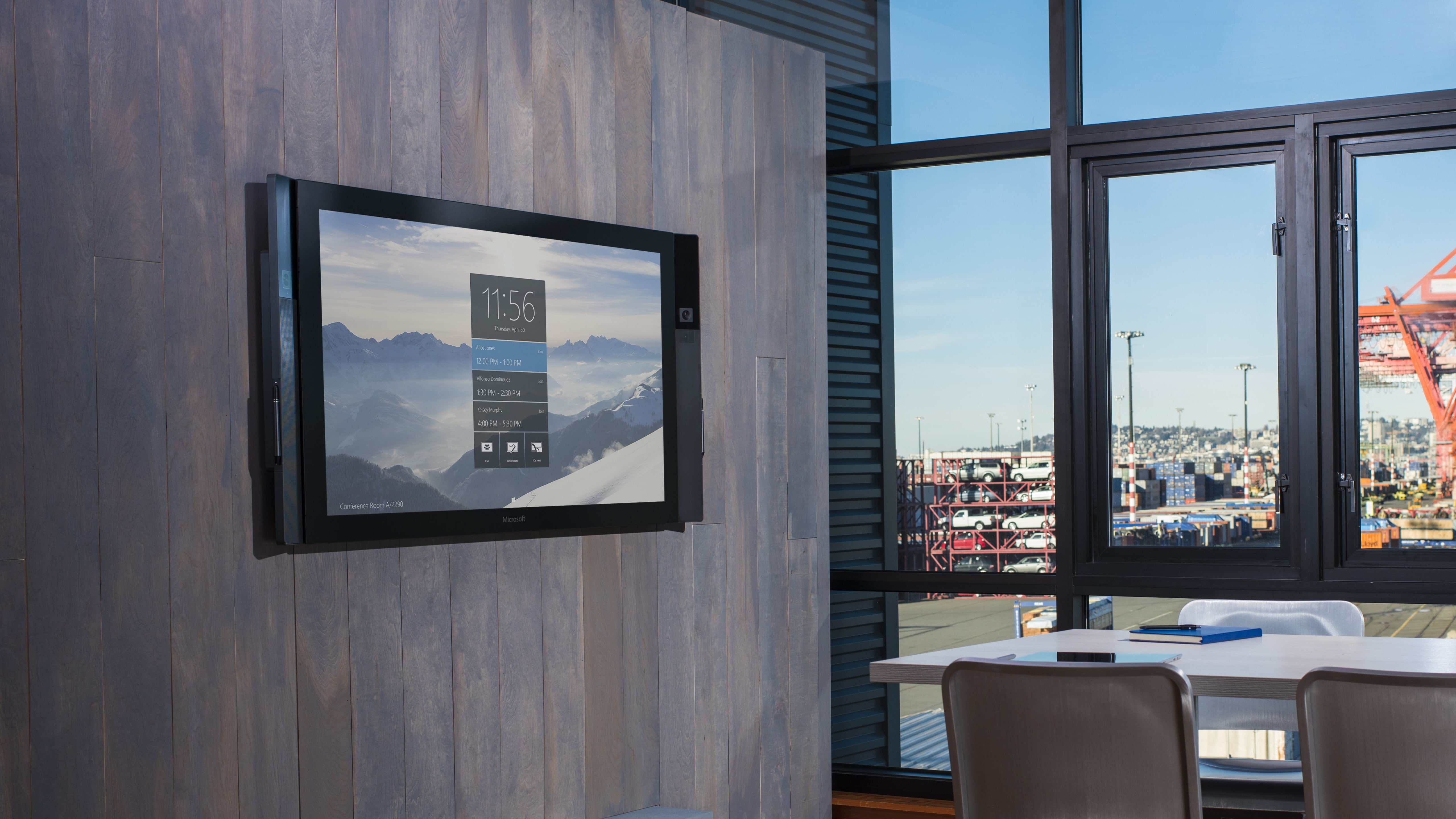 Microsoft Surface Hub, screen, turned, windows, monoblock PC, flat, monitor, 5K, HD Wallpaper