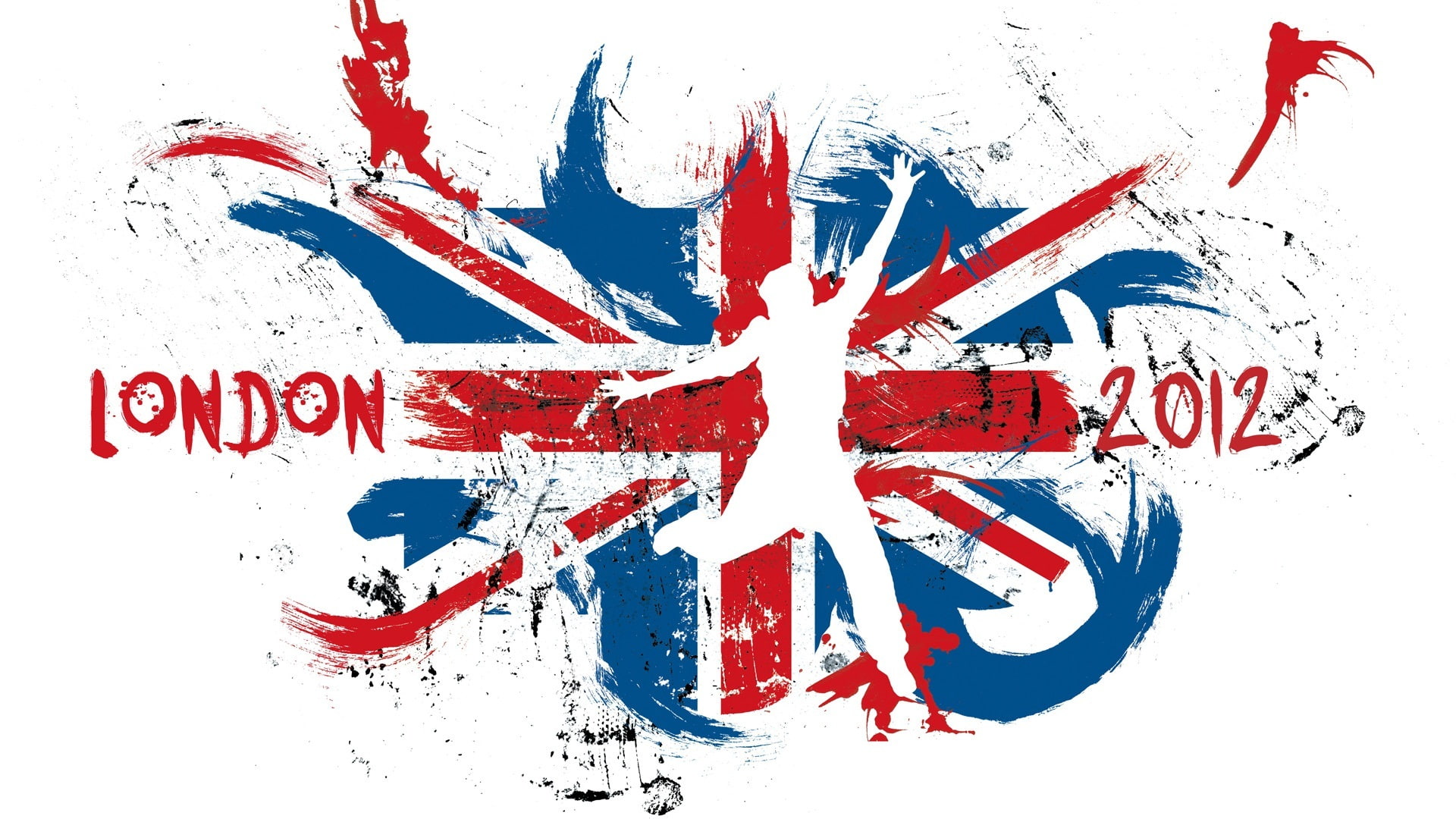 backgrounds, painted image, UK, paintings, ink, warning sign, white, patriotism, abstract, text, symbol, textured Effect, communication, 2012, 1080P, illustration, HD Wallpaper