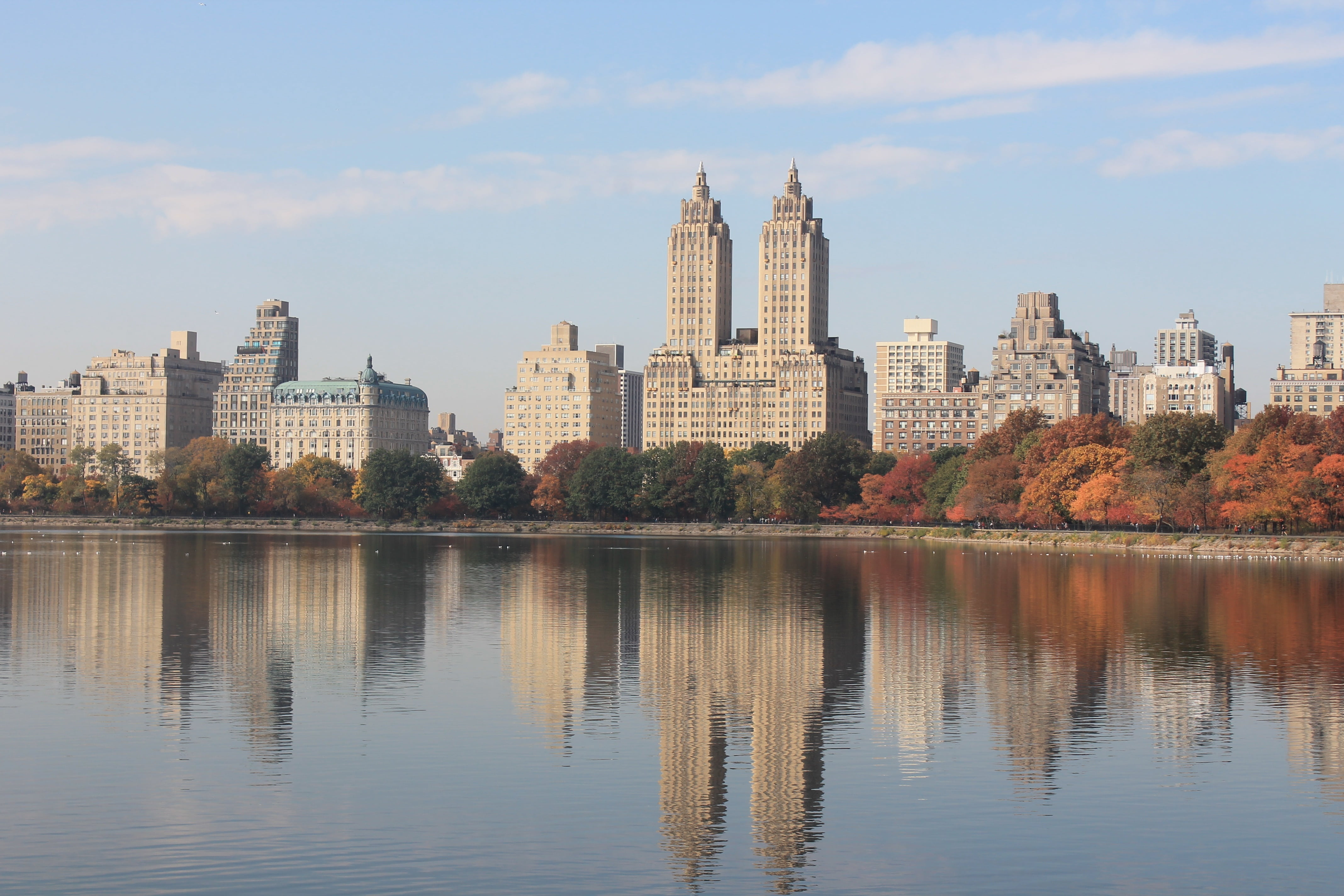uSA, america, cloud - sky, building, sky, office building exterior, new york, manhattan, united states, river, urban Scene, spire, outdoors, 4K, white, HD Wallpaper