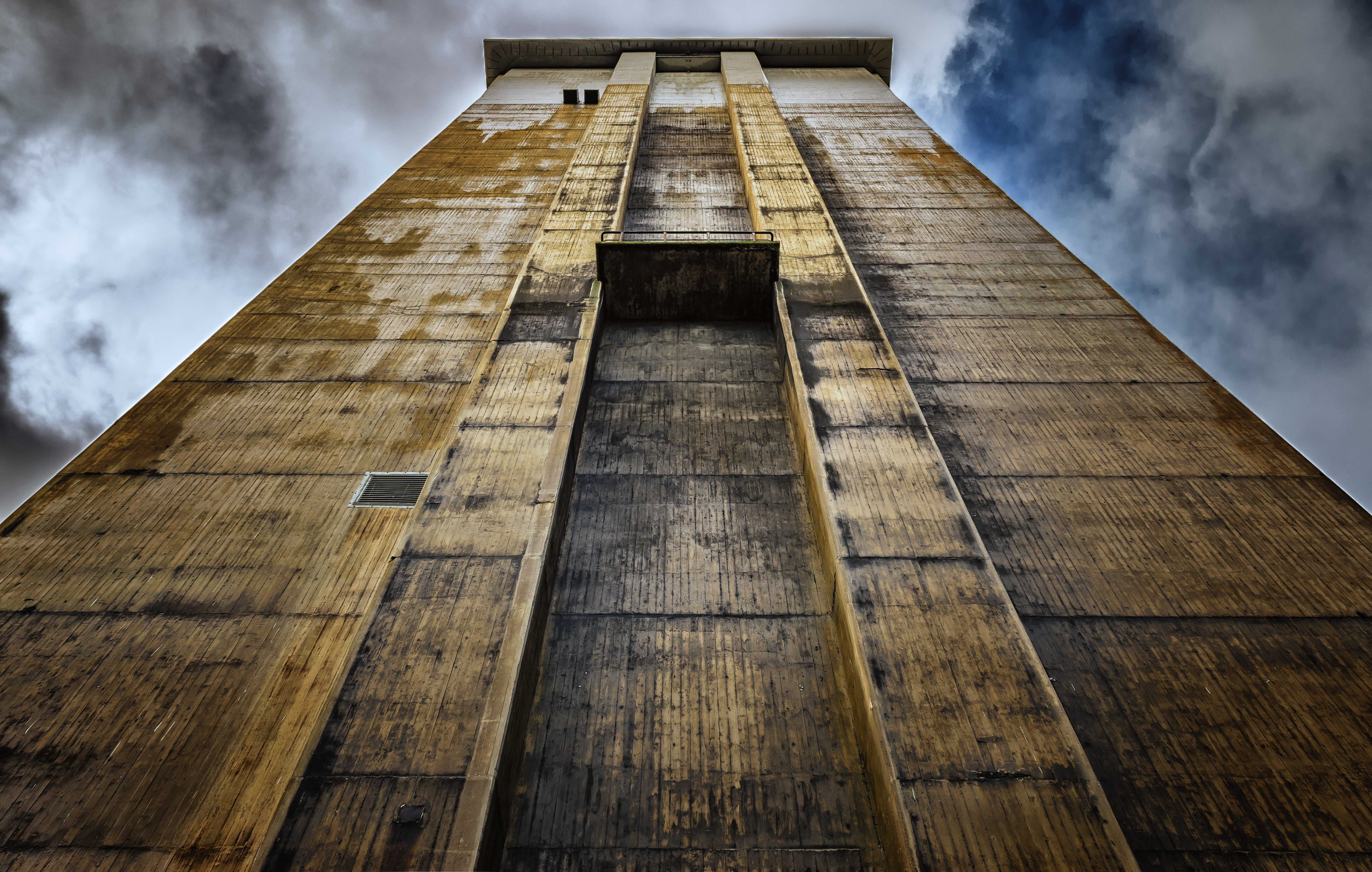 nightmare, building exterior, city, impressive, day, nature, tall - high, babel, angle, huge, low, cloud - sky, high, directly below, built structure, photography, HD Wallpaper