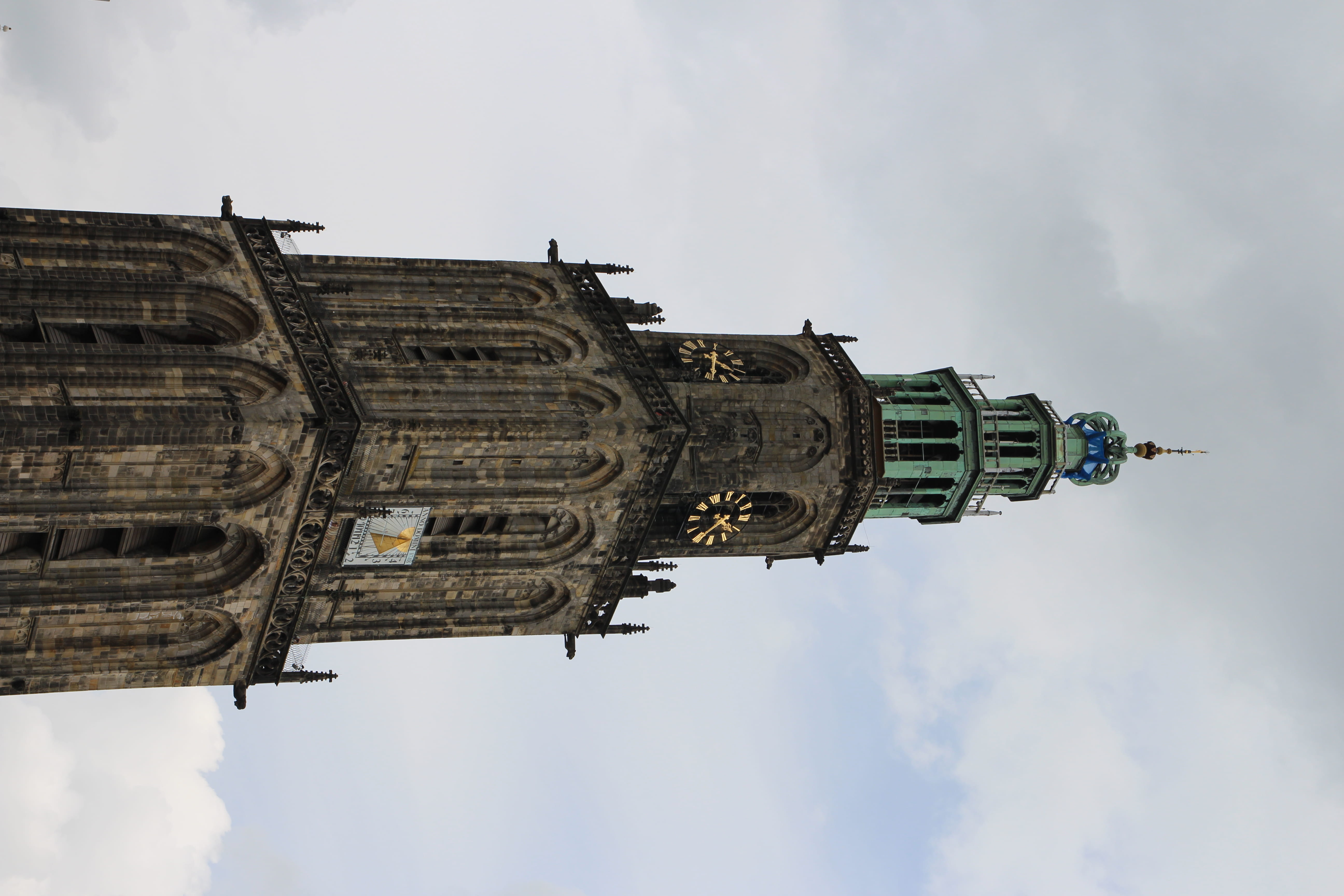5K, travel destinations, outdoors, sky, no people, medieval, place of worship, building, netherlands, holland, day, tourism, low angle view, city, architecture, HD Wallpaper