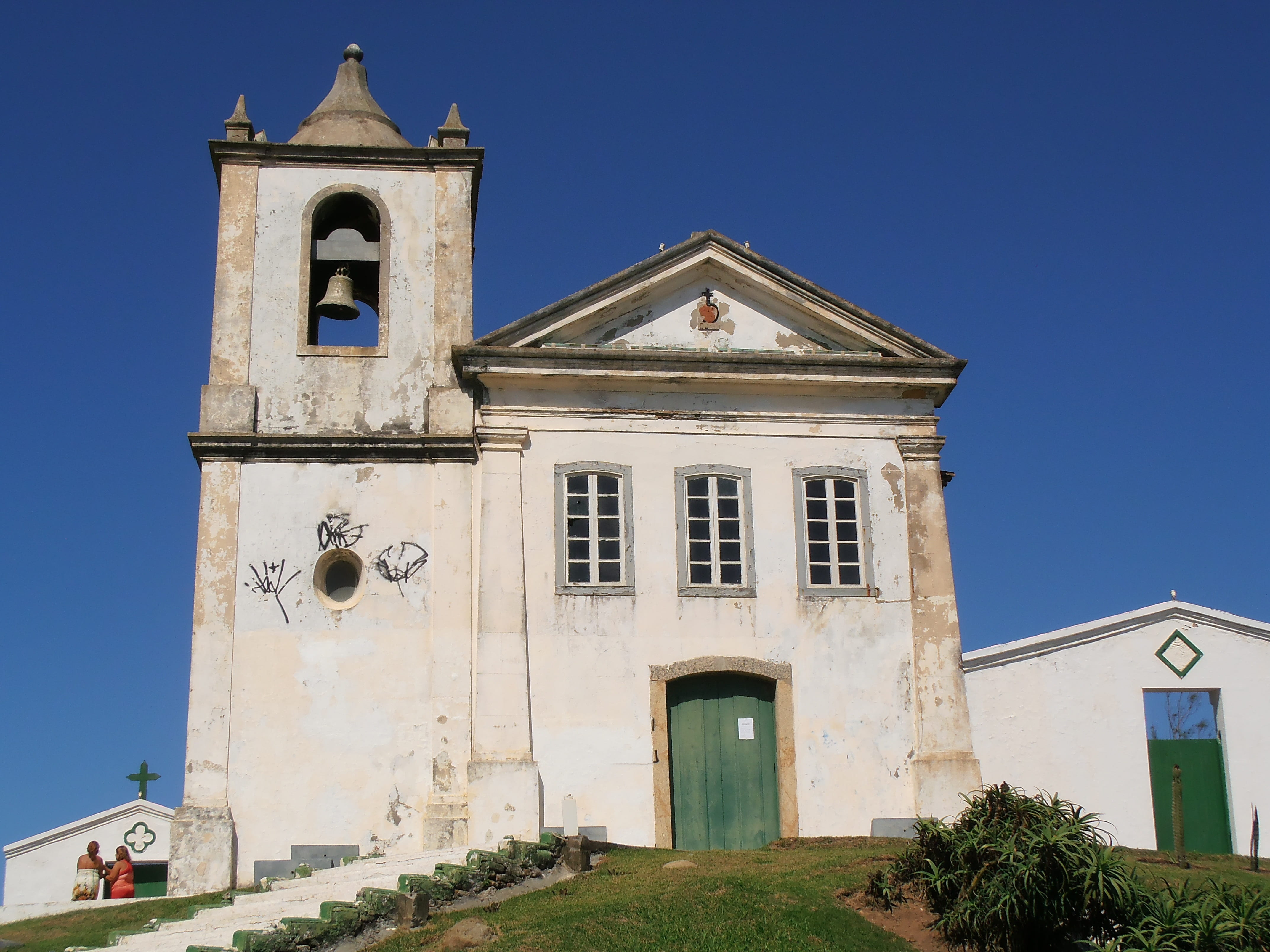 catholic, built structure, nature, no people, brazil, cabo frio, blue, building exterior, travel destinations, beach, rio de janeiro, clock tower, architecture, HD Wallpaper