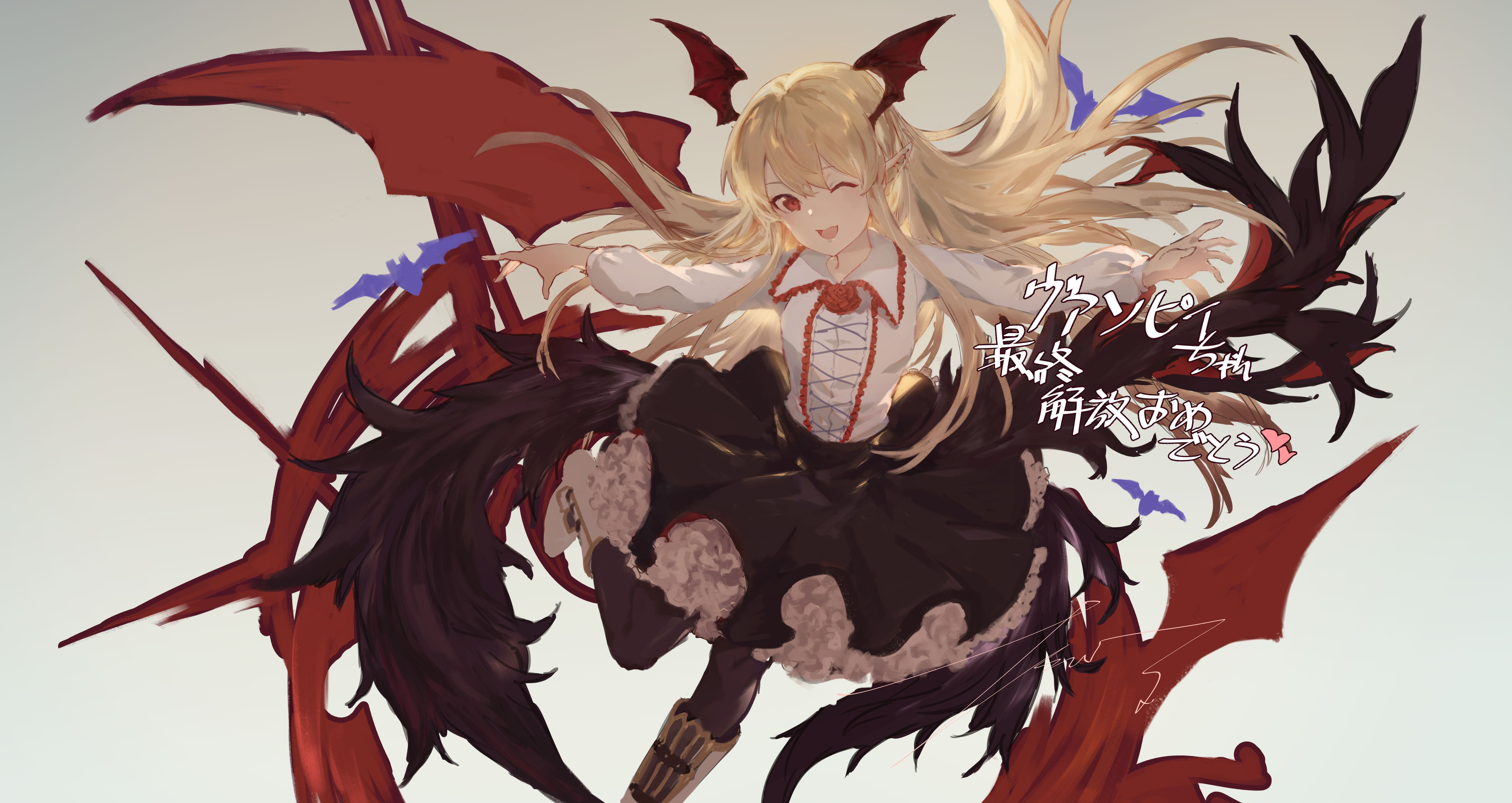 Vampy (Shingeki No Bahamut), Rage of Bahamut: Genesis, Anime, 5K, HD Wallpaper
