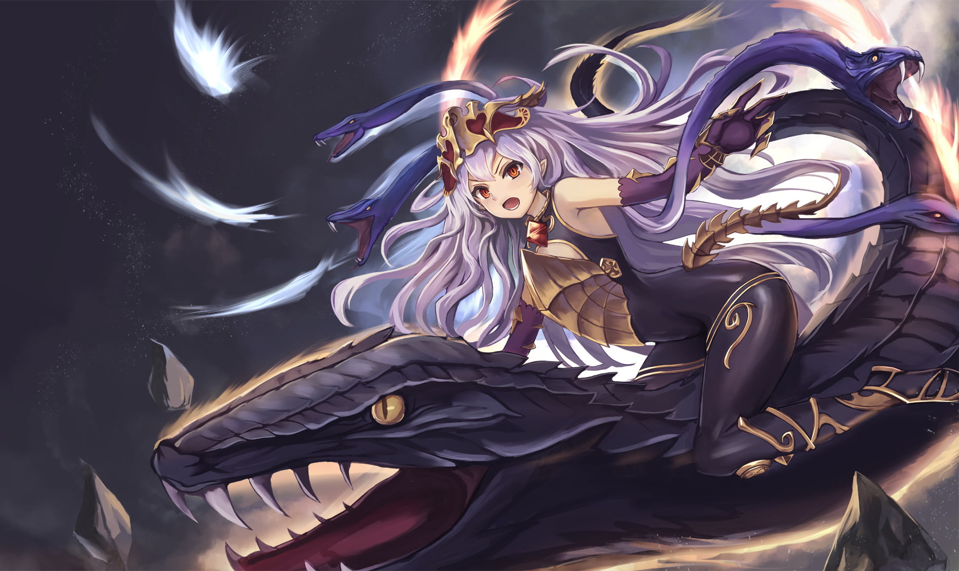 720P, Rage of Bahamut, Medusa (Rage of the Bahamut), Video Game, HD Wallpaper