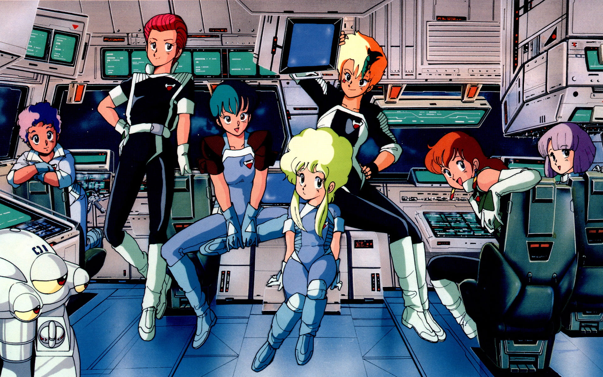 Anime, Gall Force, 1080P, HD Wallpaper