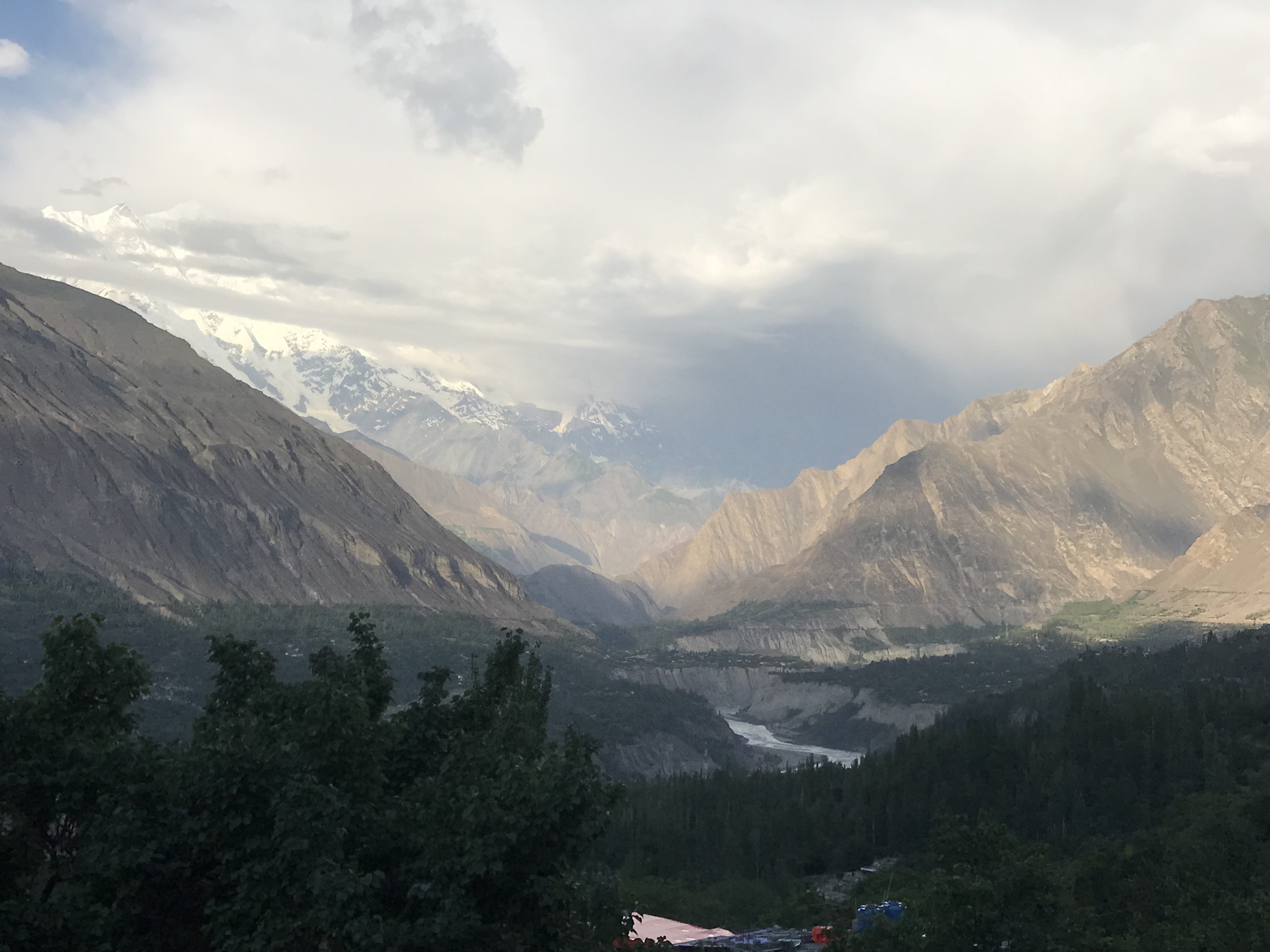 idyllic, river, mountains, tranquility, snow, tree, mountain peak, day, trees, cloud - sky, range, valley, snowcapped mountain, environment, mountain, plant, HD Wallpaper