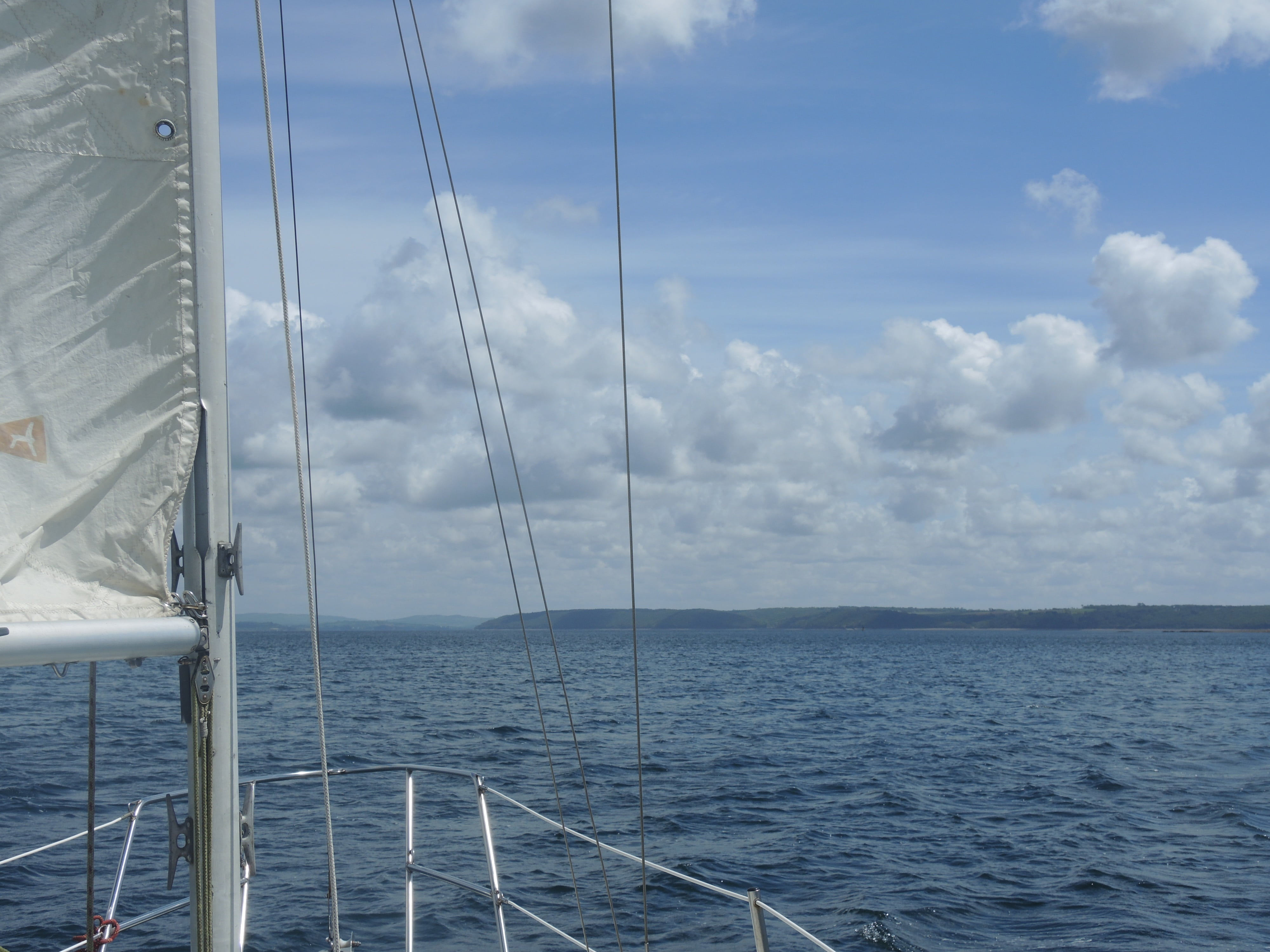 mode of transportation, adventure, bay of brest, luxury, sailing, yachting, travel, wind, sea, summer, water, no people, tranquil scene, beauty in nature, HD Wallpaper