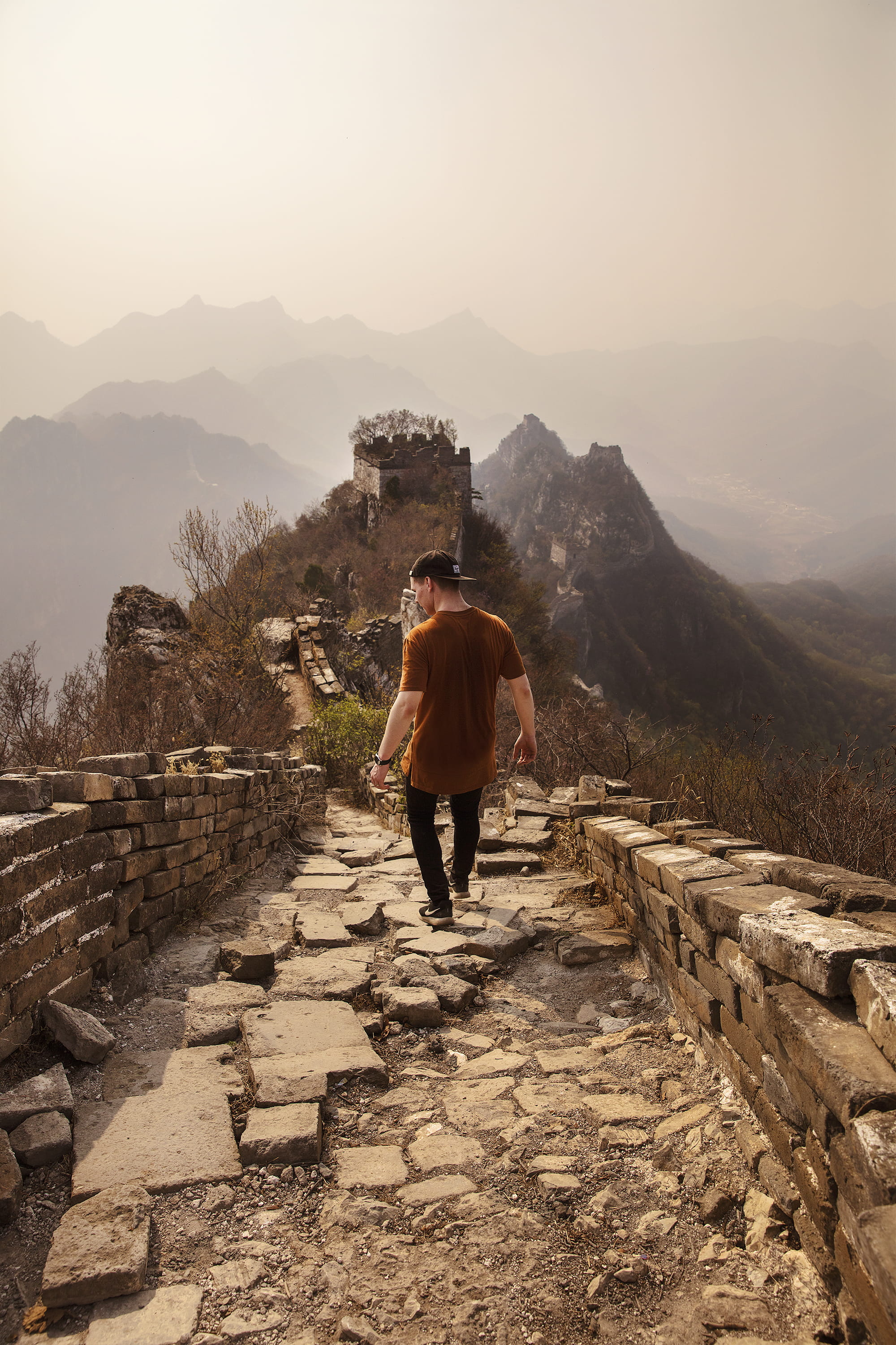 path, wall - Building Feature, indigenous Culture, valley, brick, walkway, cultures, hill, chinese Ethnicity, trek, inca, wanderlust, steps, walk, famous Place, Phone HD Wallpaper