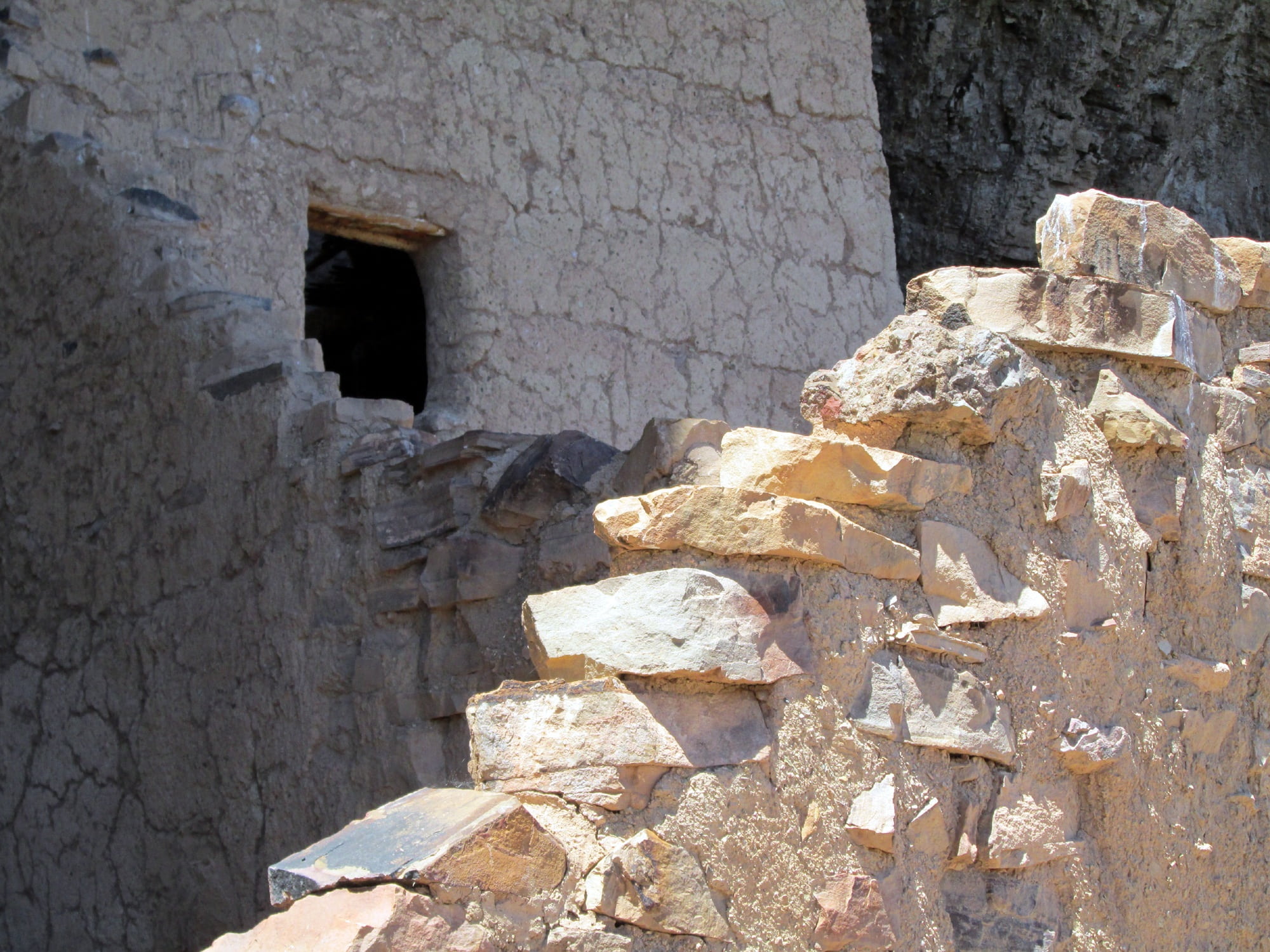 room, textured, old, 1080P, close-up, cliff, day, tonto national monument, stone wall, ancient, built structure, abandoned, southwest, native, outdoors, HD Wallpaper