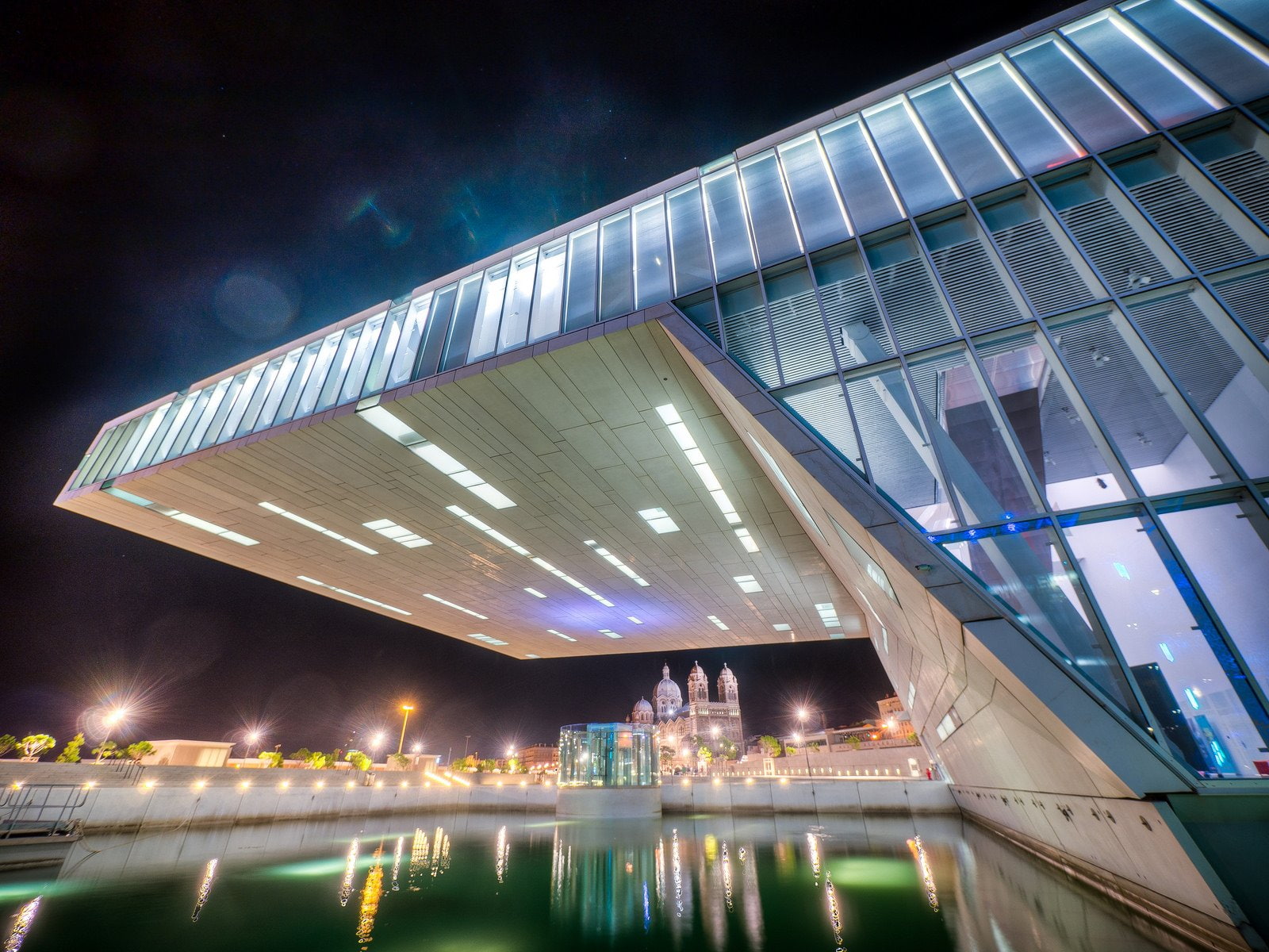 mucem, marseille, architecture, arts, 720P, musée, panoramic, cities, museum, panorama, france, culture, HD Wallpaper