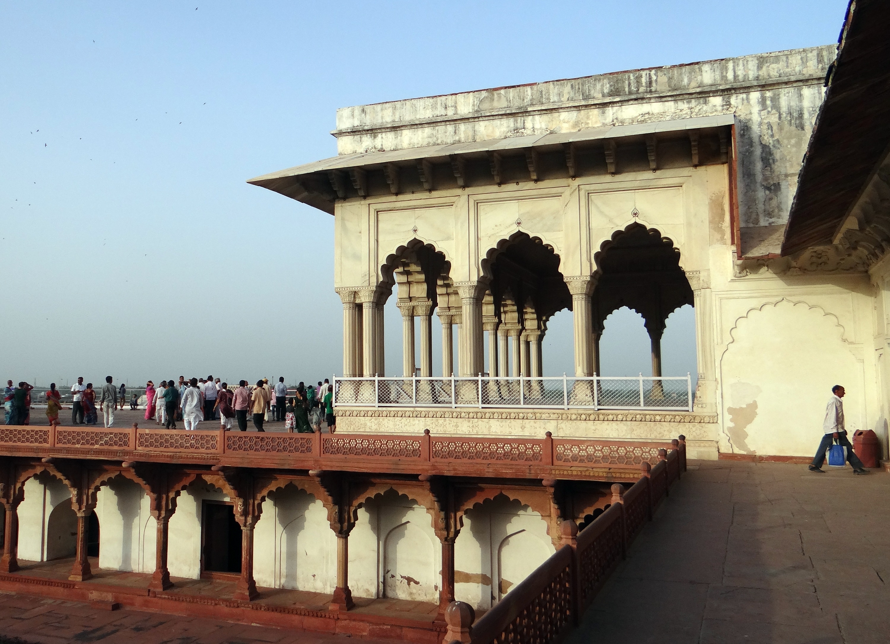 tourism, lifestyles, group of people, travel, real people, women, architectural column, musamman burj, men, 2K, heritage, the past, architecture, arch, HD Wallpaper