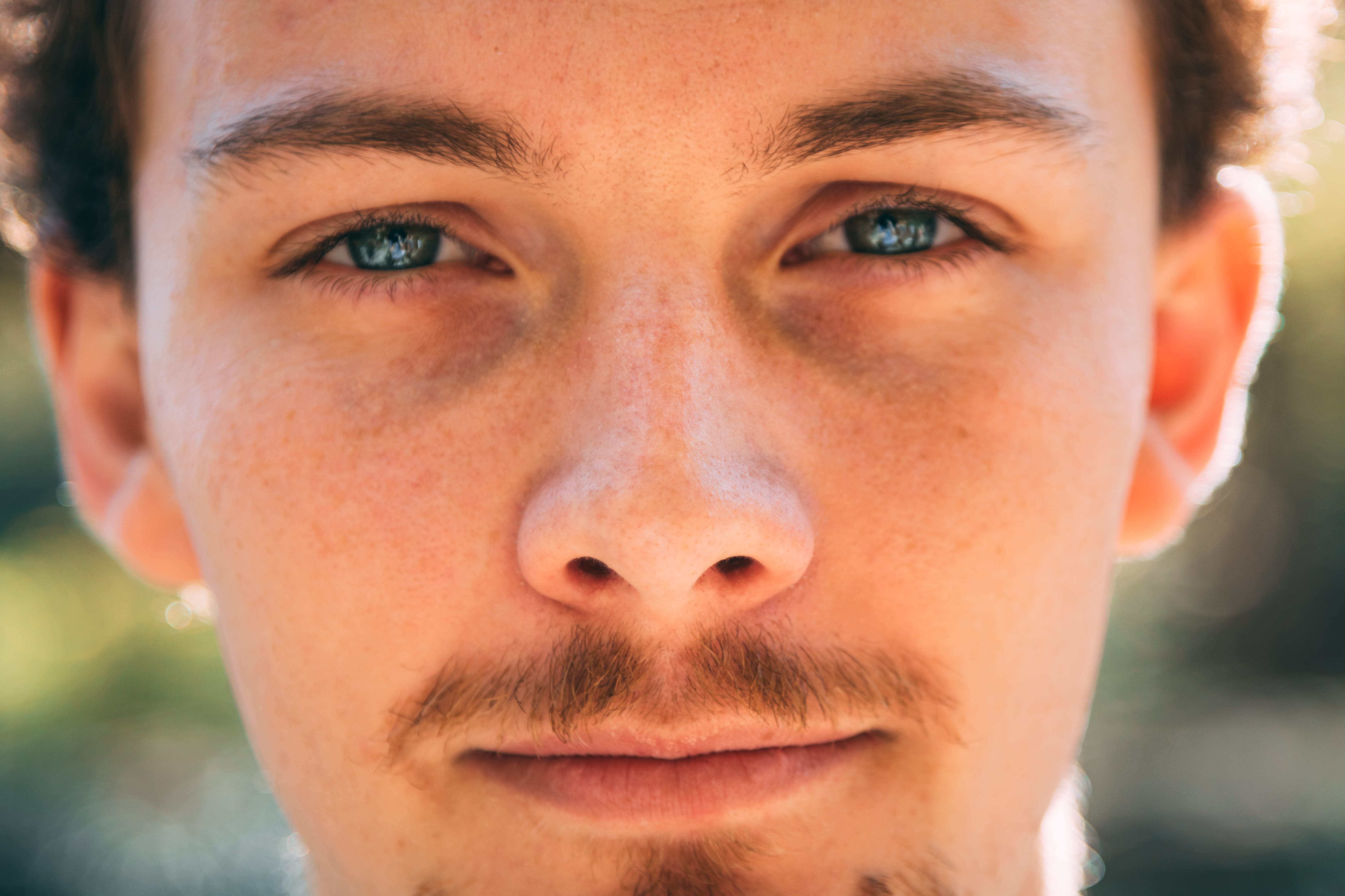 eyebrow, one person, looking at camera, body part, human body part, 5K, human face, close-up, skin, adult, closeup, man, fort worth, front view, eyes, HD Wallpaper